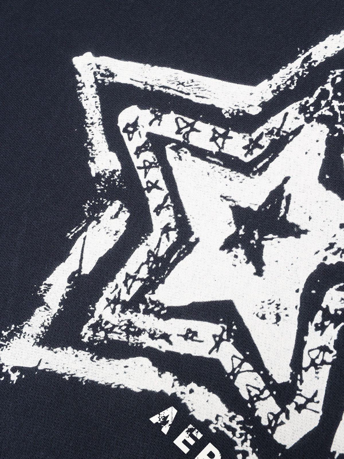 Aelfric Eden Overlapped Star Graphic Hoodie Product Image