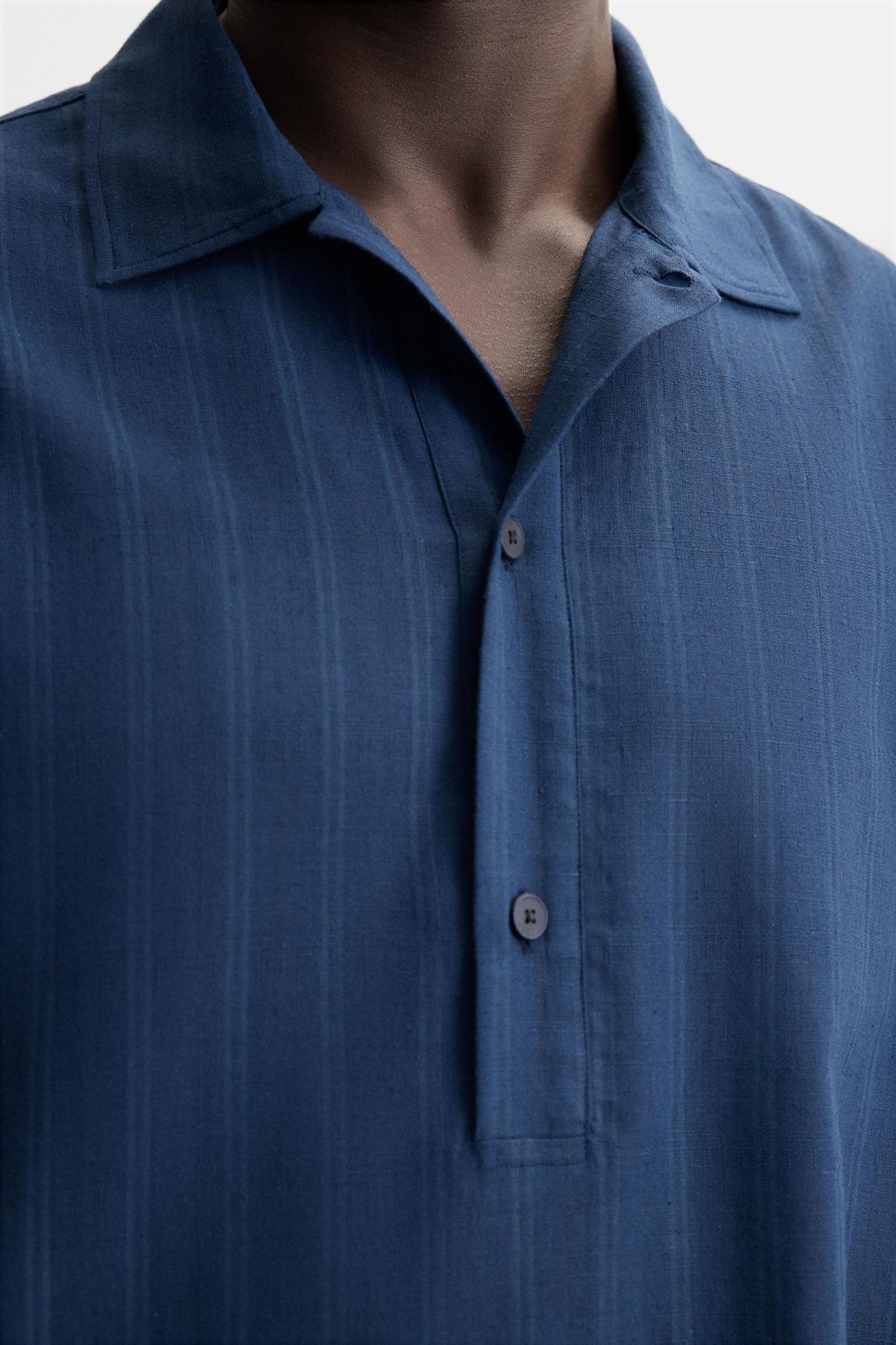 STRIPED POLO SHIRT Product Image