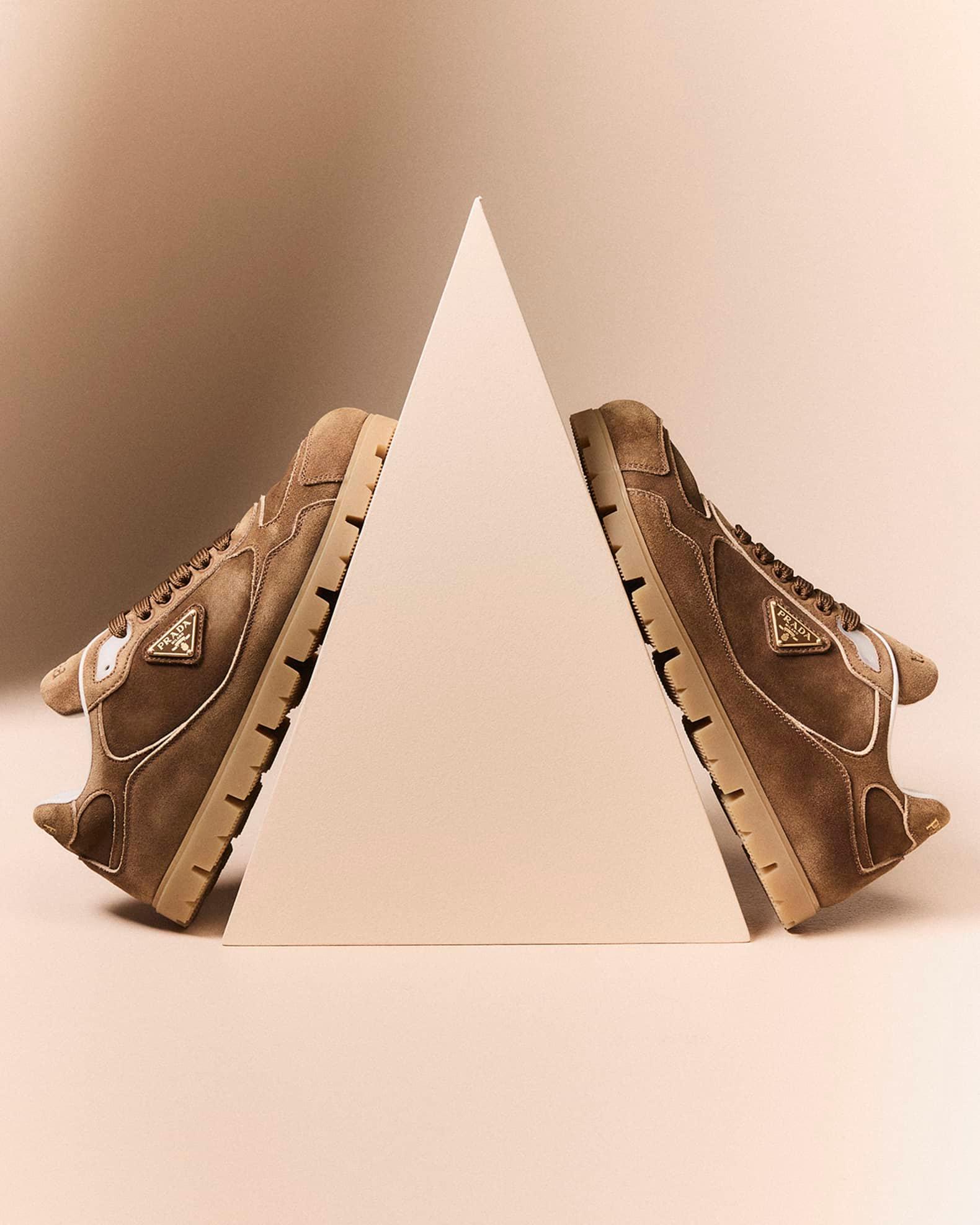 Trail Suede Low-Top Sneakers Product Image