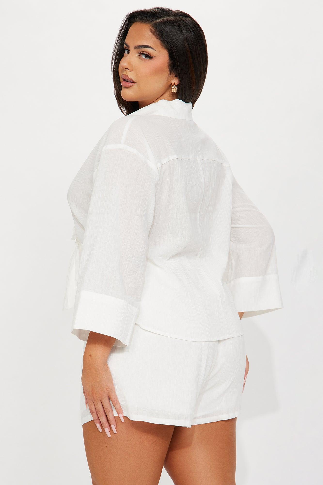 Kati Short Set - White Product Image