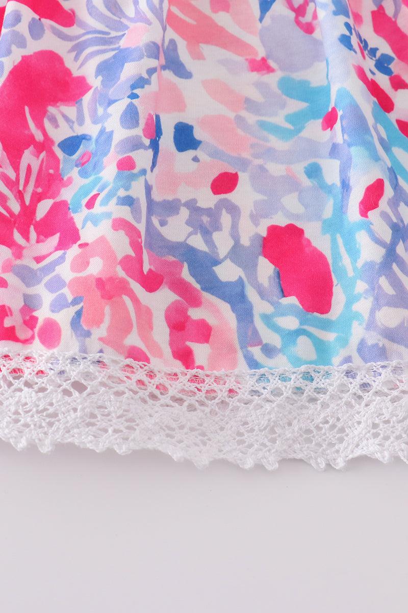 Tropical Sunset Waves set Product Image