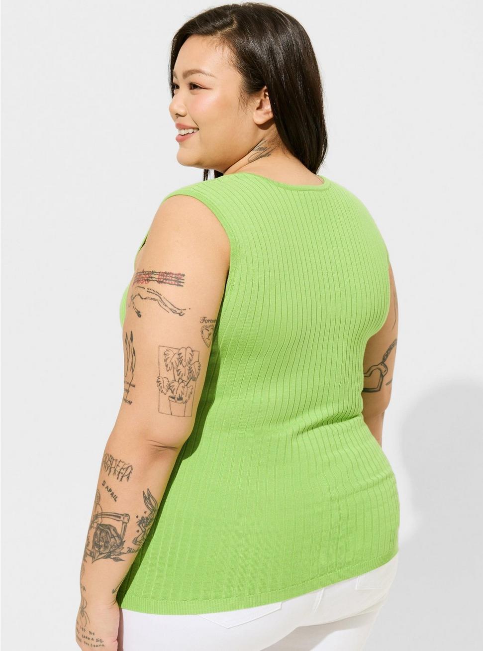 Ribbed Sweater Tank Product Image