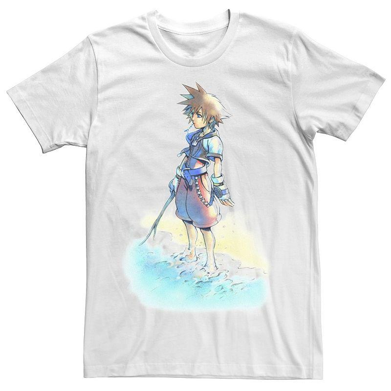 Men's Kingdom Hearts Beach Sora Poster Tee,  Product Image