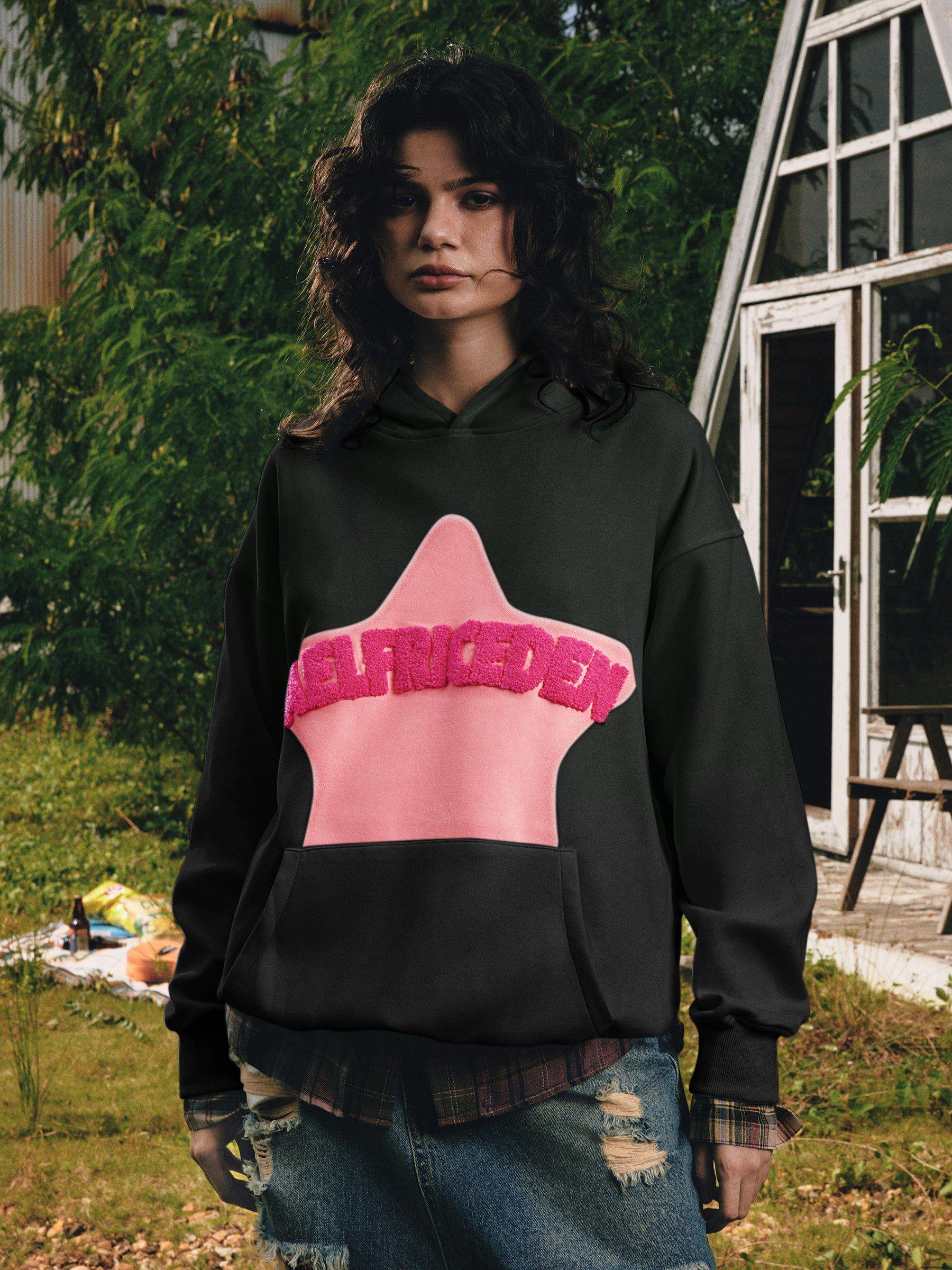 Aelfric Eden Vintage Embroidery Eden Star V303 Hoodie Product Image