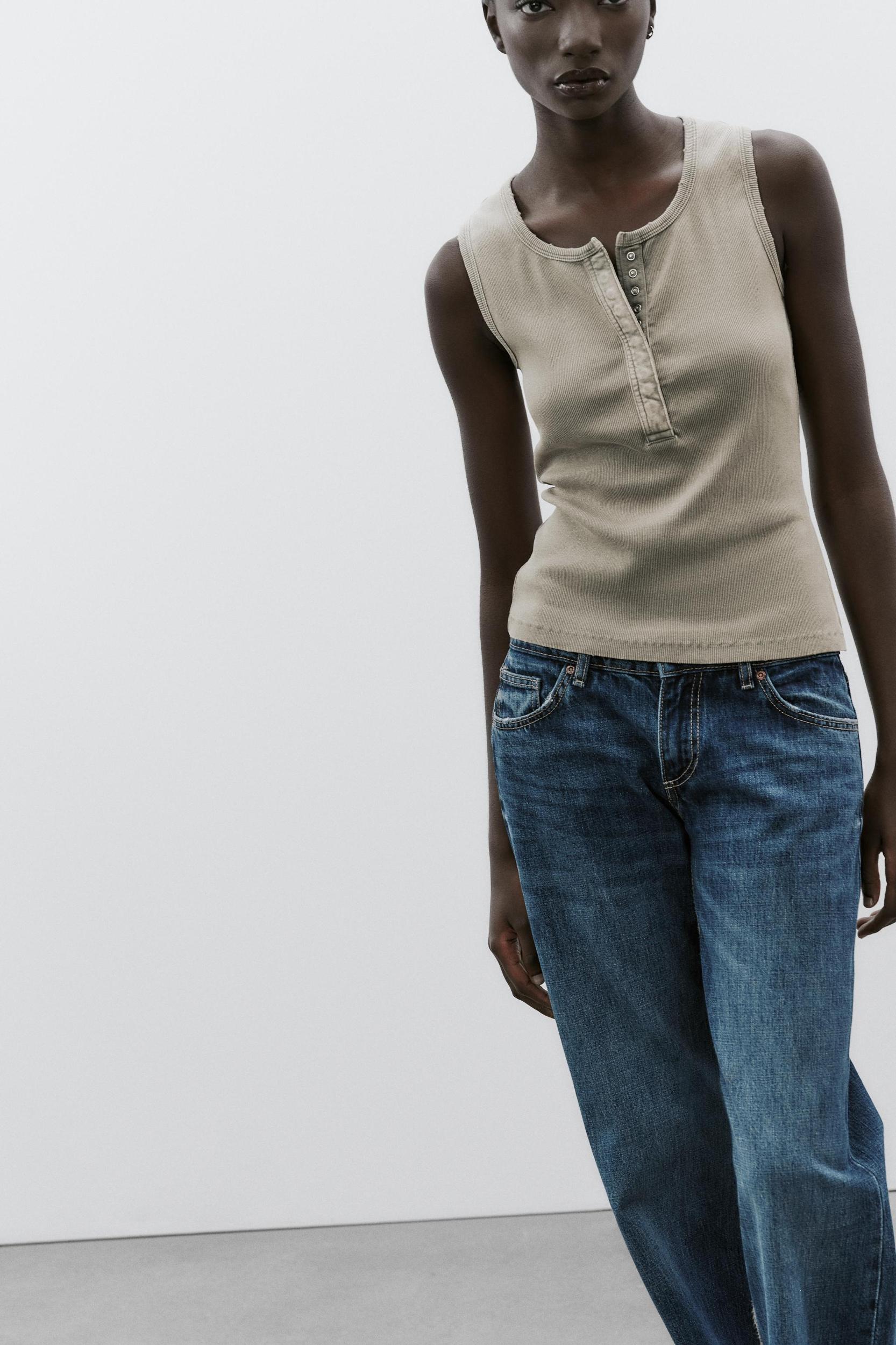 WASHED RIB TOP Product Image