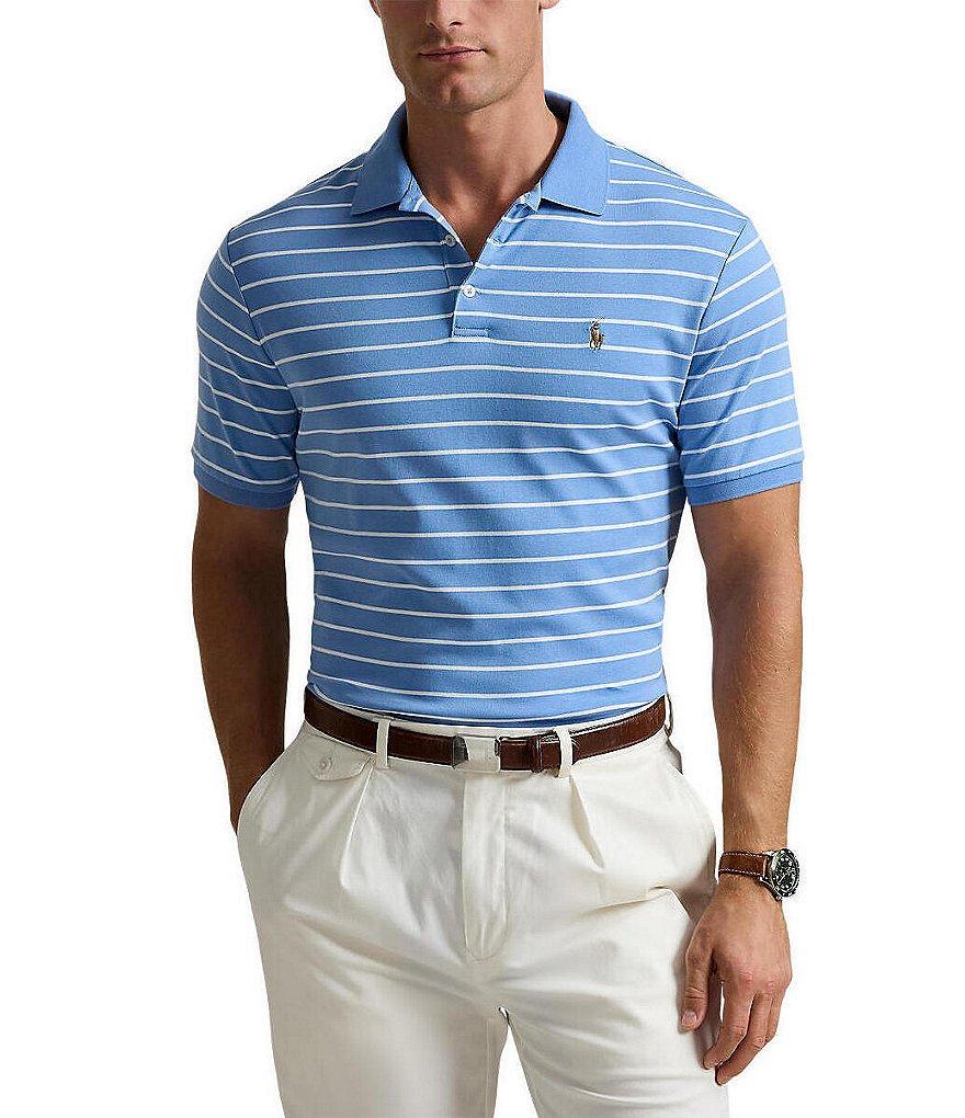 Polo Ralph Lauren Classic Fit Striped Short Sleeve Cotton Polo Shirt Product Image