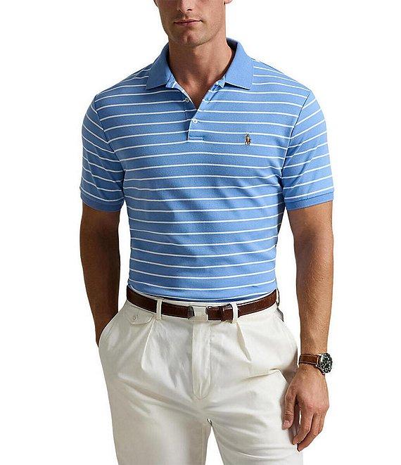 Polo Ralph Lauren Classic Fit Striped Short Sleeve Cotton Polo Shirt Product Image