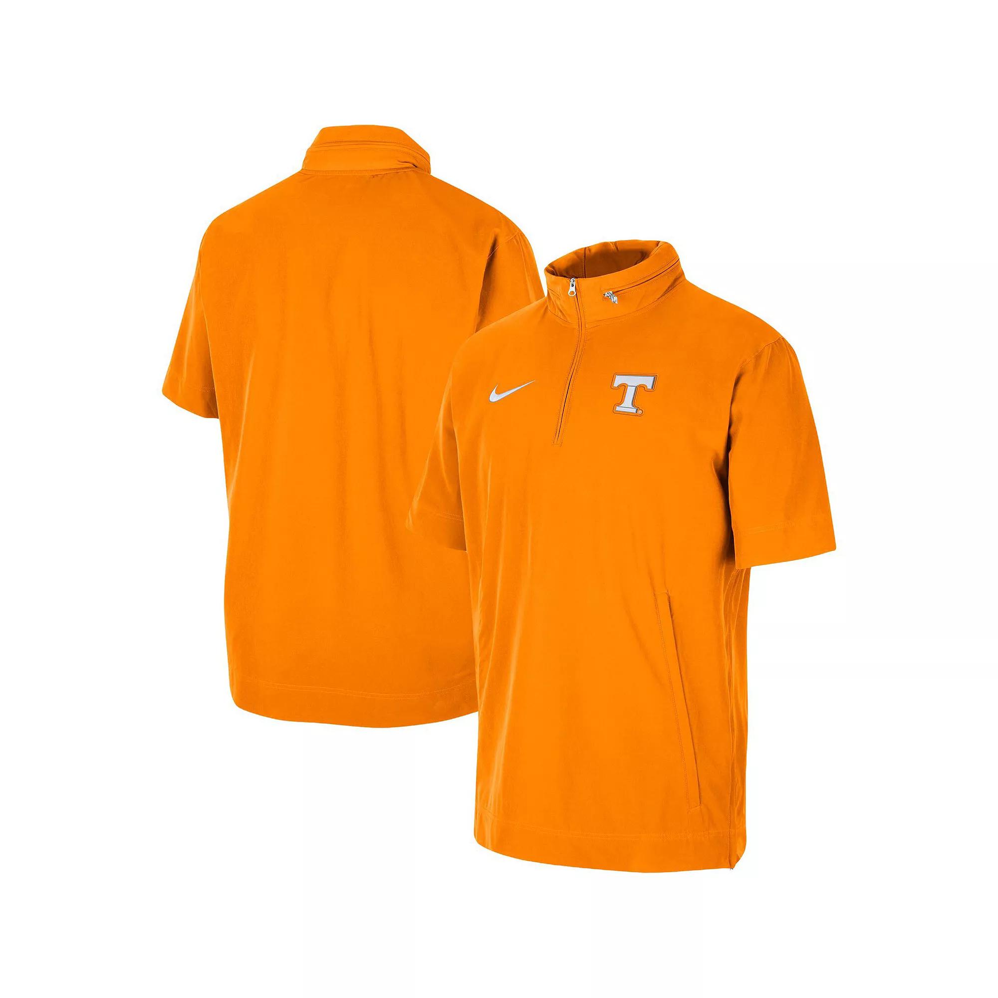 Men's Nike Anthracite Oklahoma Sooners Coaches Half-Zip Short Sleeve Jacket,  Product Image