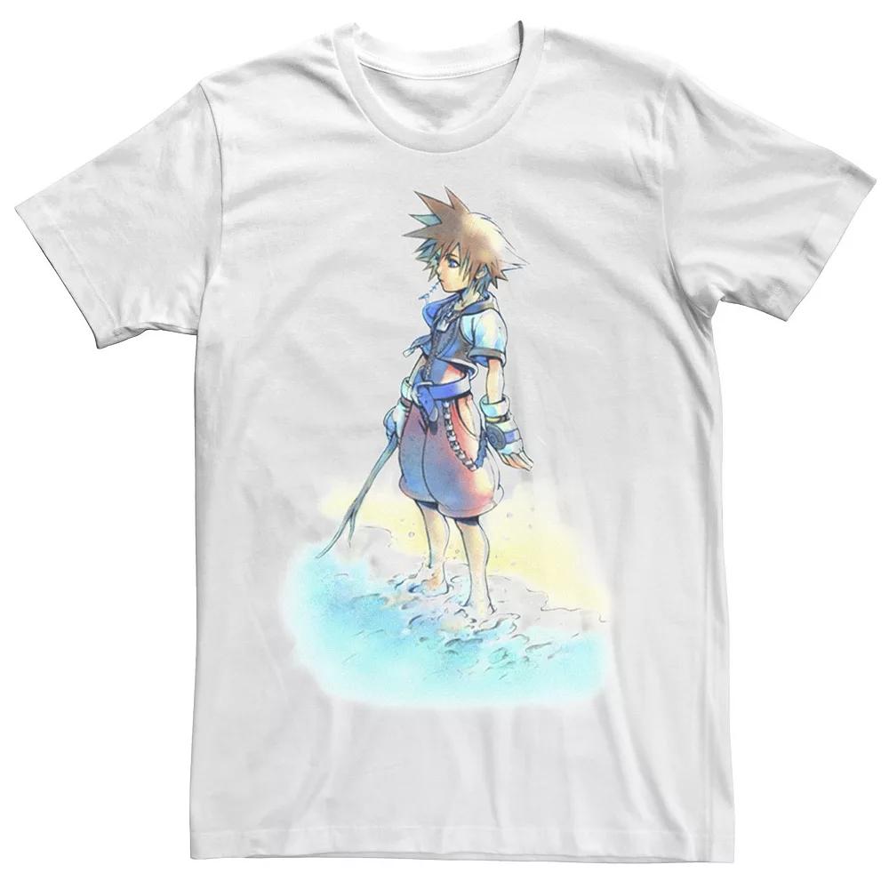 Men's Kingdom Hearts Beach Sora Poster Tee,  Product Image