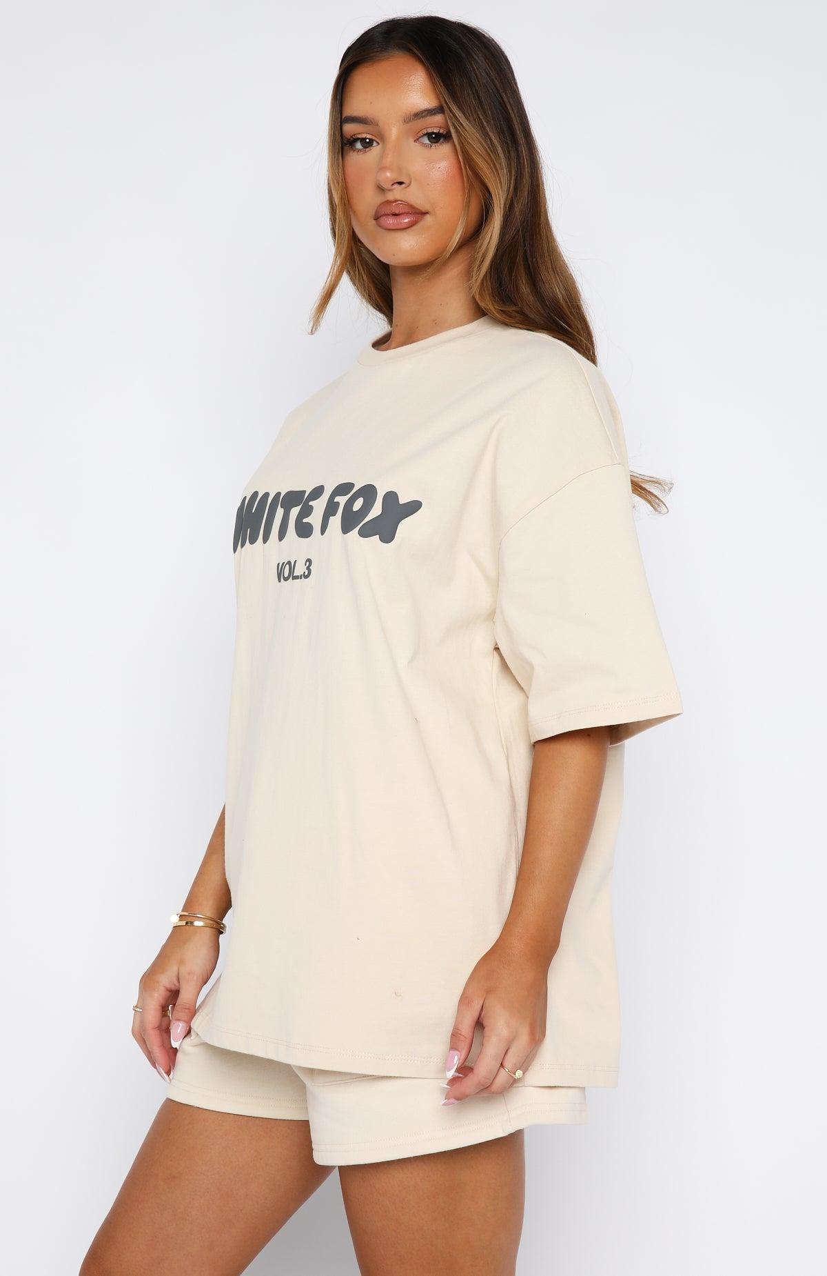 Offstage Oversized Tee Pebble Product Image