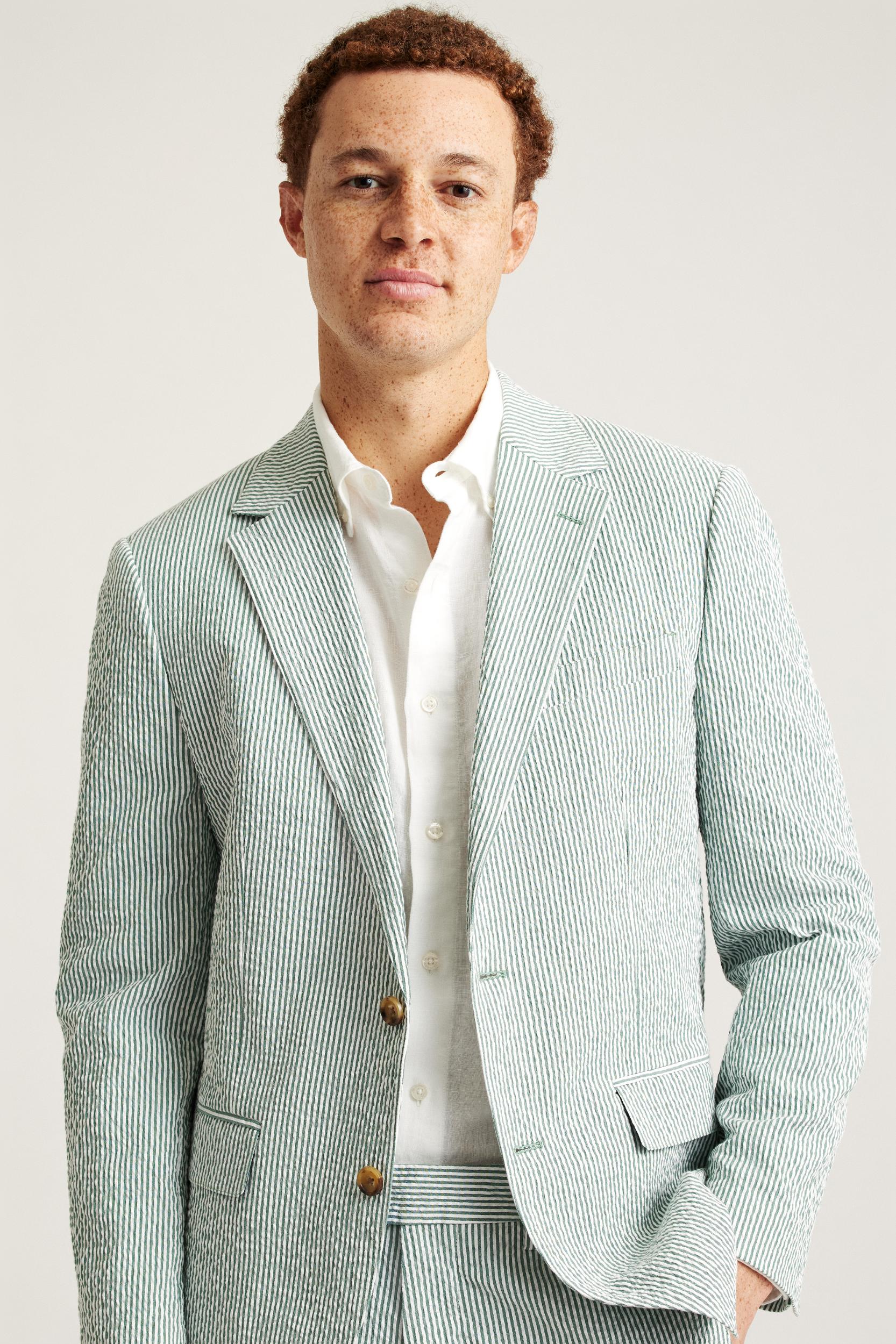 Jetsetter Italian Seersucker Blazer Product Image