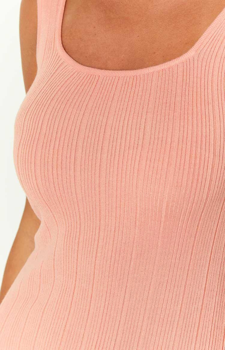 Drea Peach Mini Dress Baby Product Image
