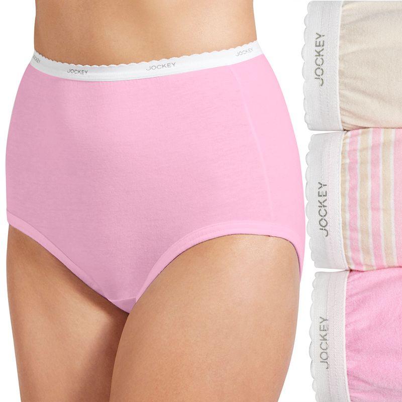 Women's Jockey® Classics 3-Pack Brief Panty Set 9482,  Product Image