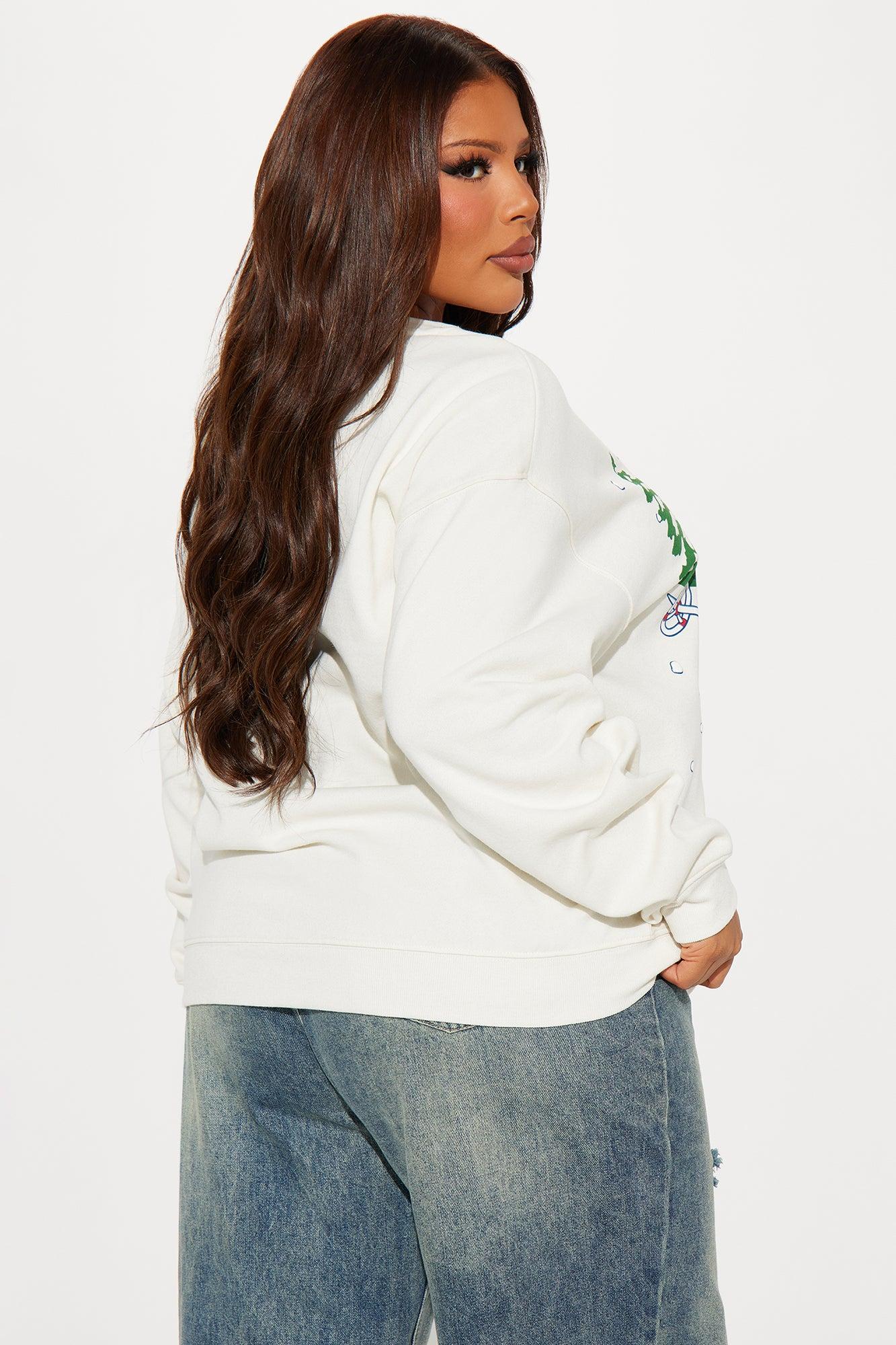 Mickey Mouse Winter Wonderland Sweatshirt - Off White Product Image