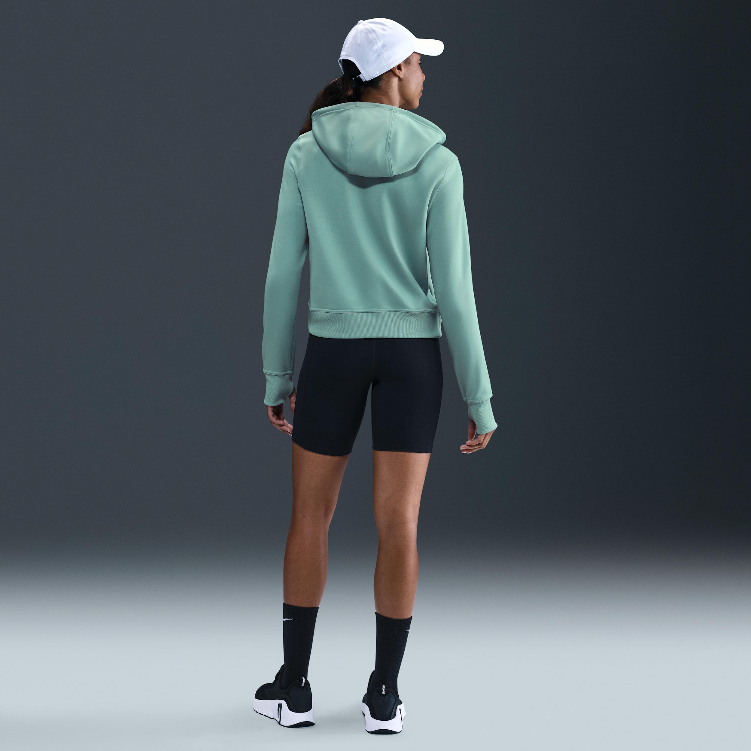 Nike Womens Therma-FIT One Full-Zip Hoodie | FB5216-017 Product Image