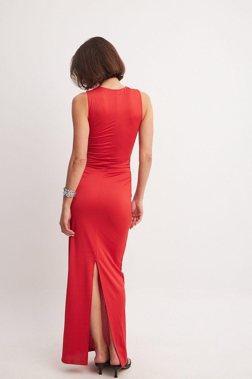Jersey Sleeveless Maxi Dress Product Image