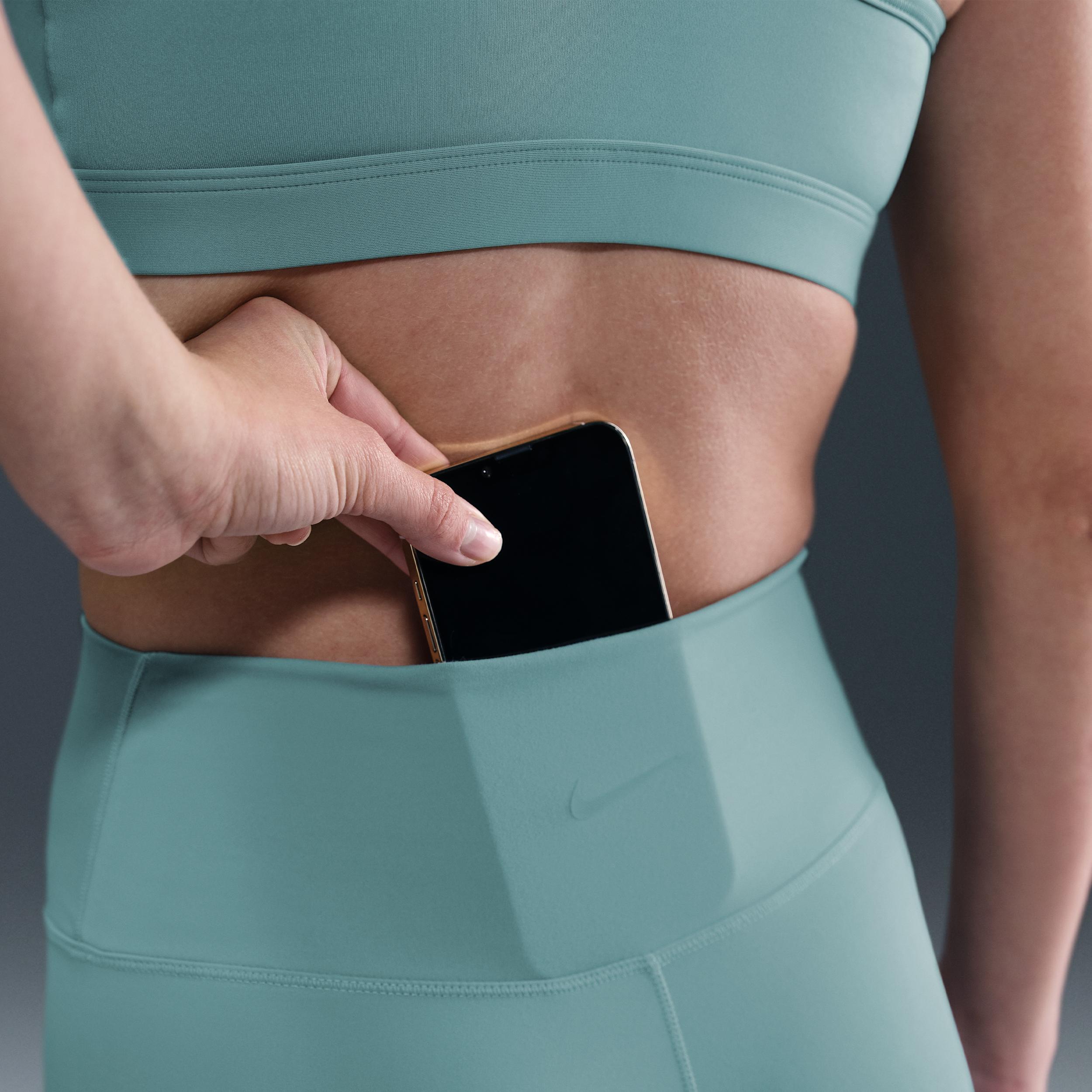 Nike Womens One High-Waisted 5 Biker Shorts | FN3211-017 Product Image