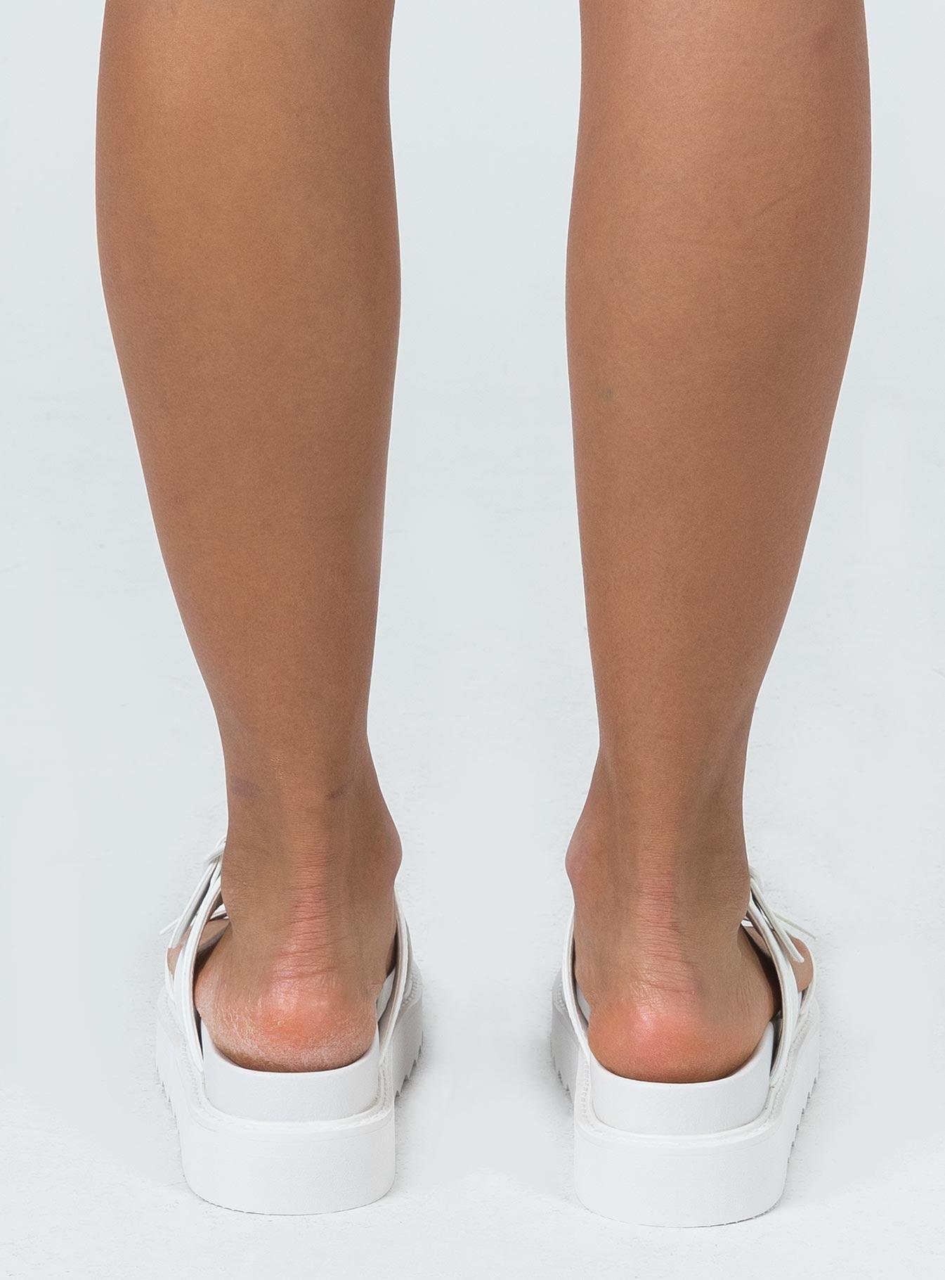 Ma Belle Sandals All White Product Image