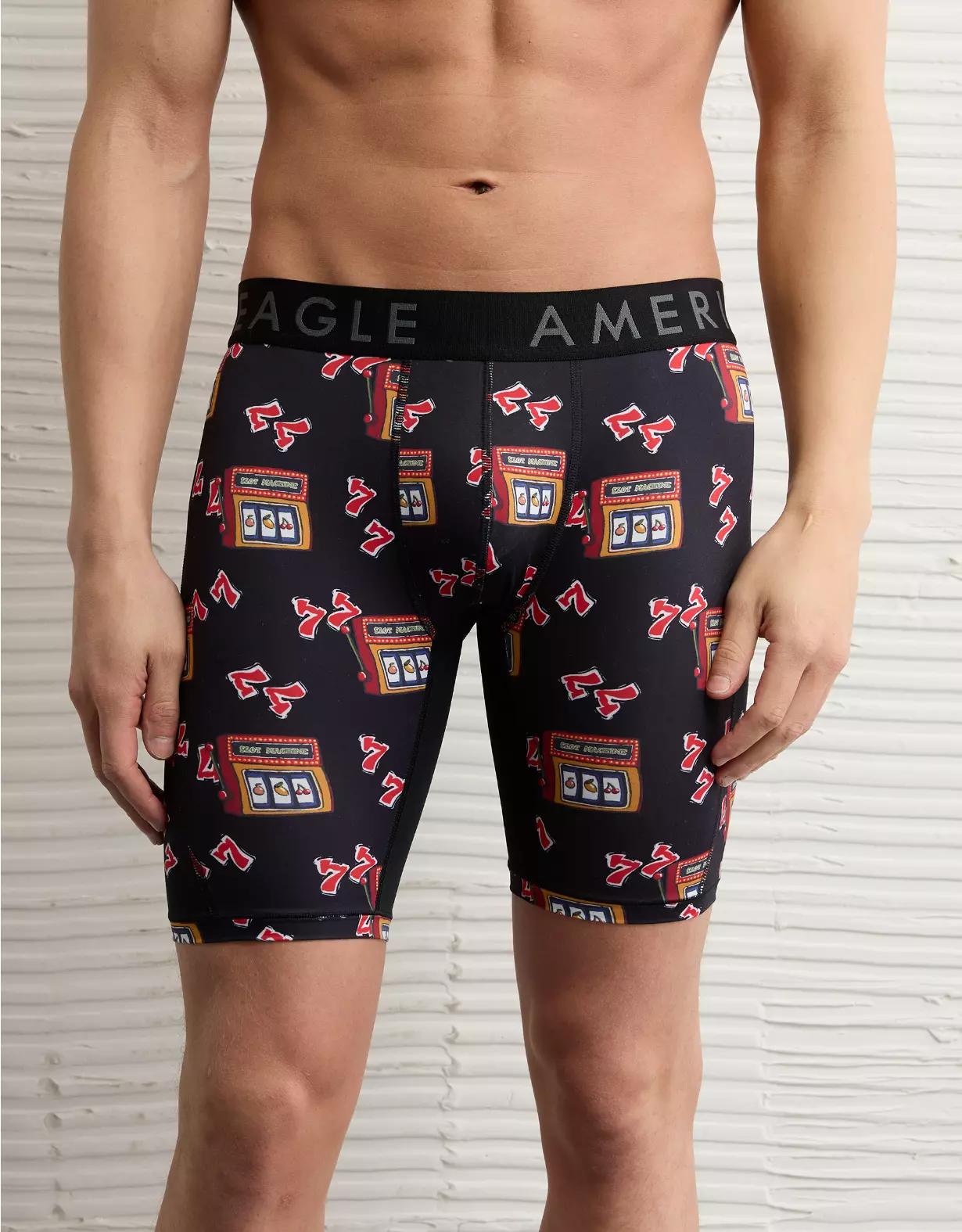 AEO Men's Casino 8" Flex Boxer Brief Product Image