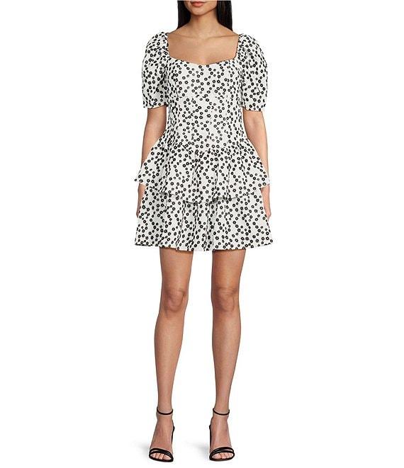 GB Mini Embroidered Floral Dress Product Image