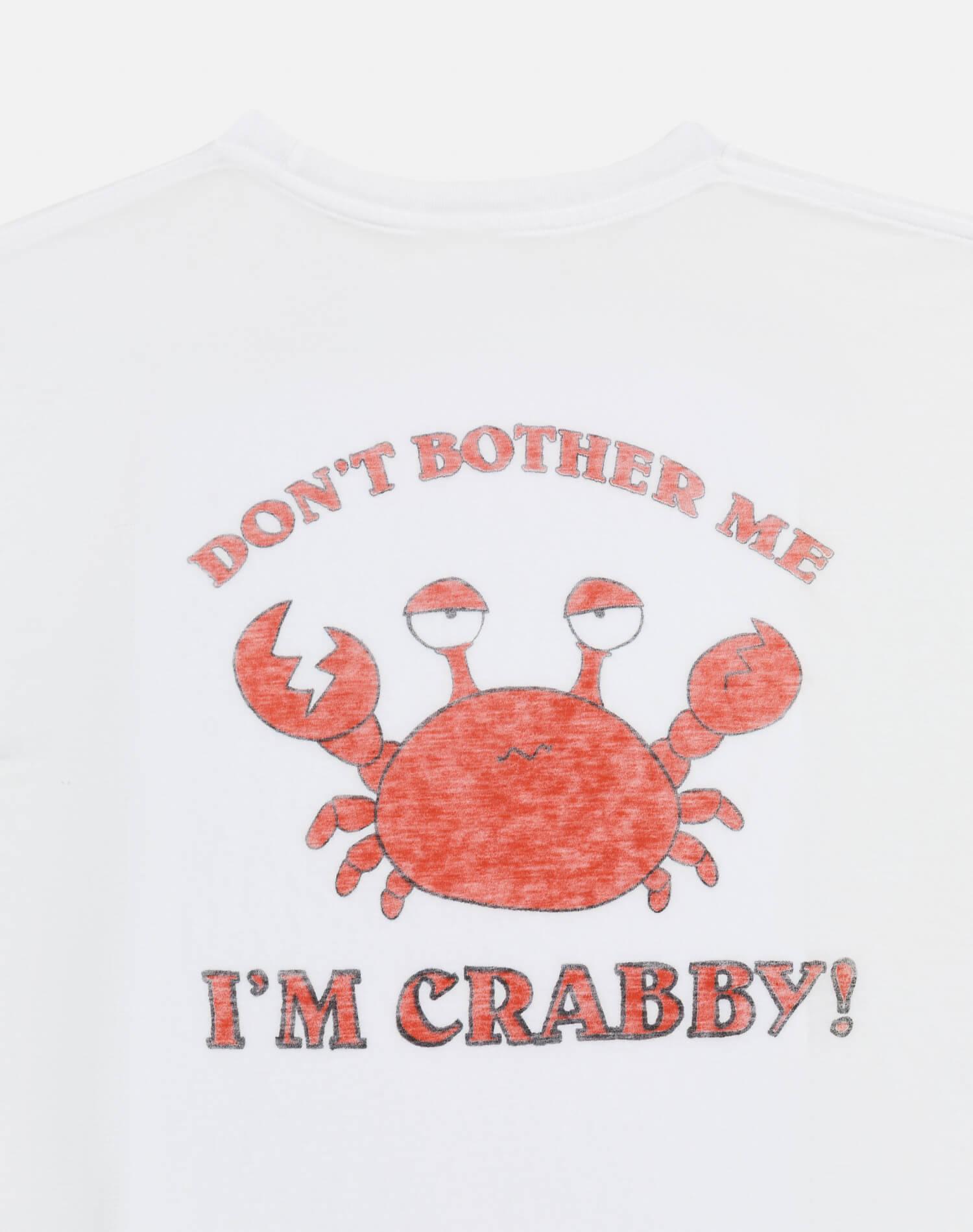 Boyfriend "Crabby" Tee - Optic White Product Image