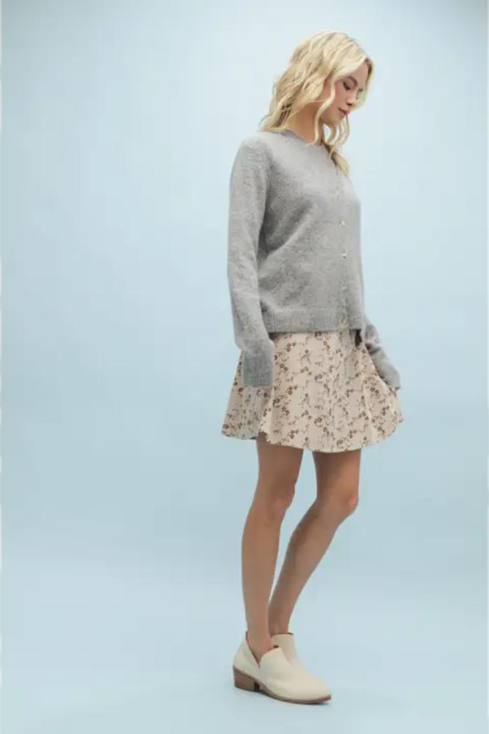 Brushed Tank & Cardigan Set Product Image