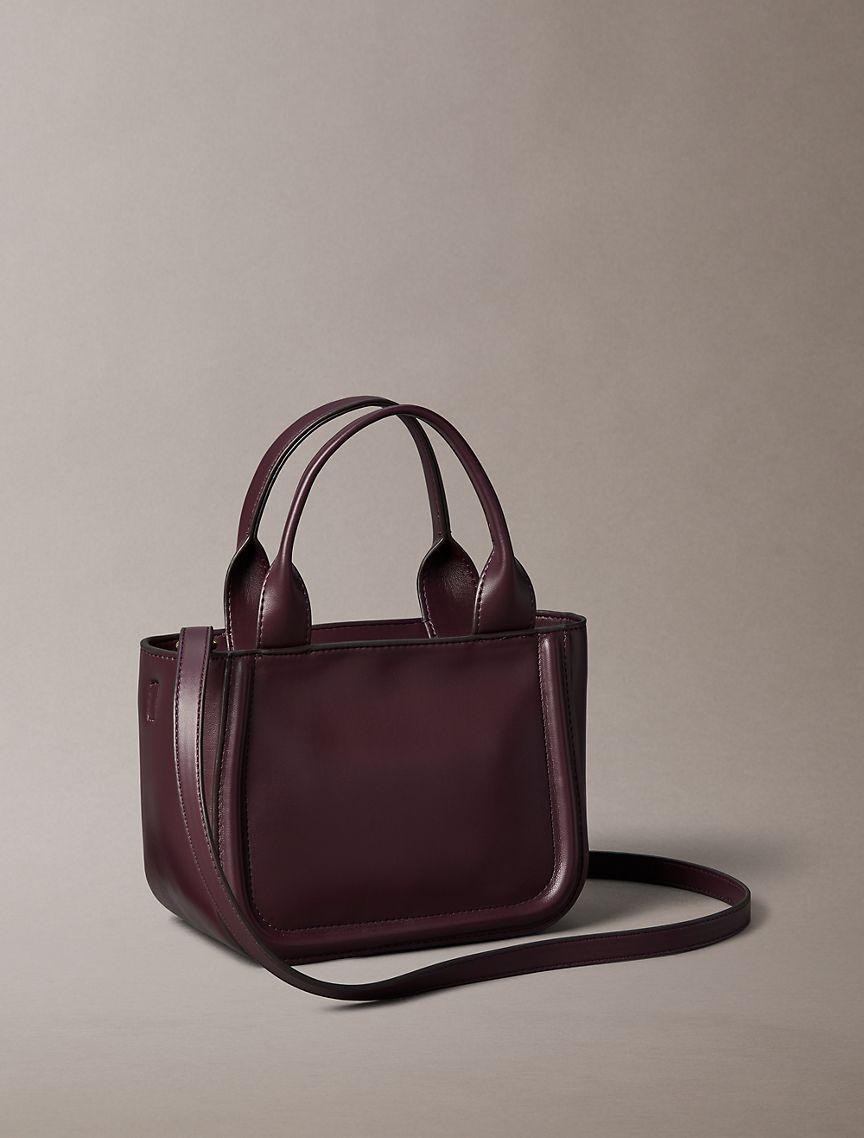 Embossed Monogram Logo Small Tote Bag Product Image