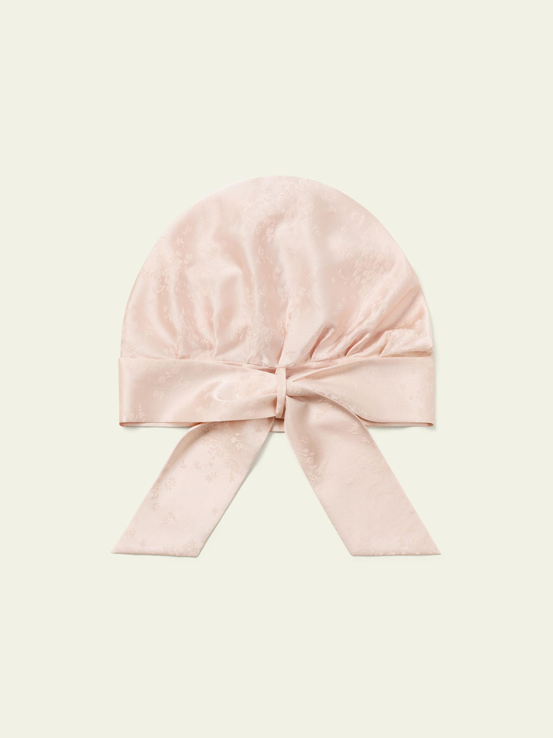 YING Jacquard Bow-tie Sleep Cap Product Image