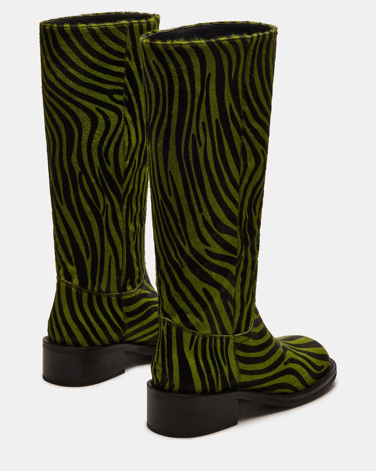 RIGGS GREEN ZEBRA PRINT Female Product Image