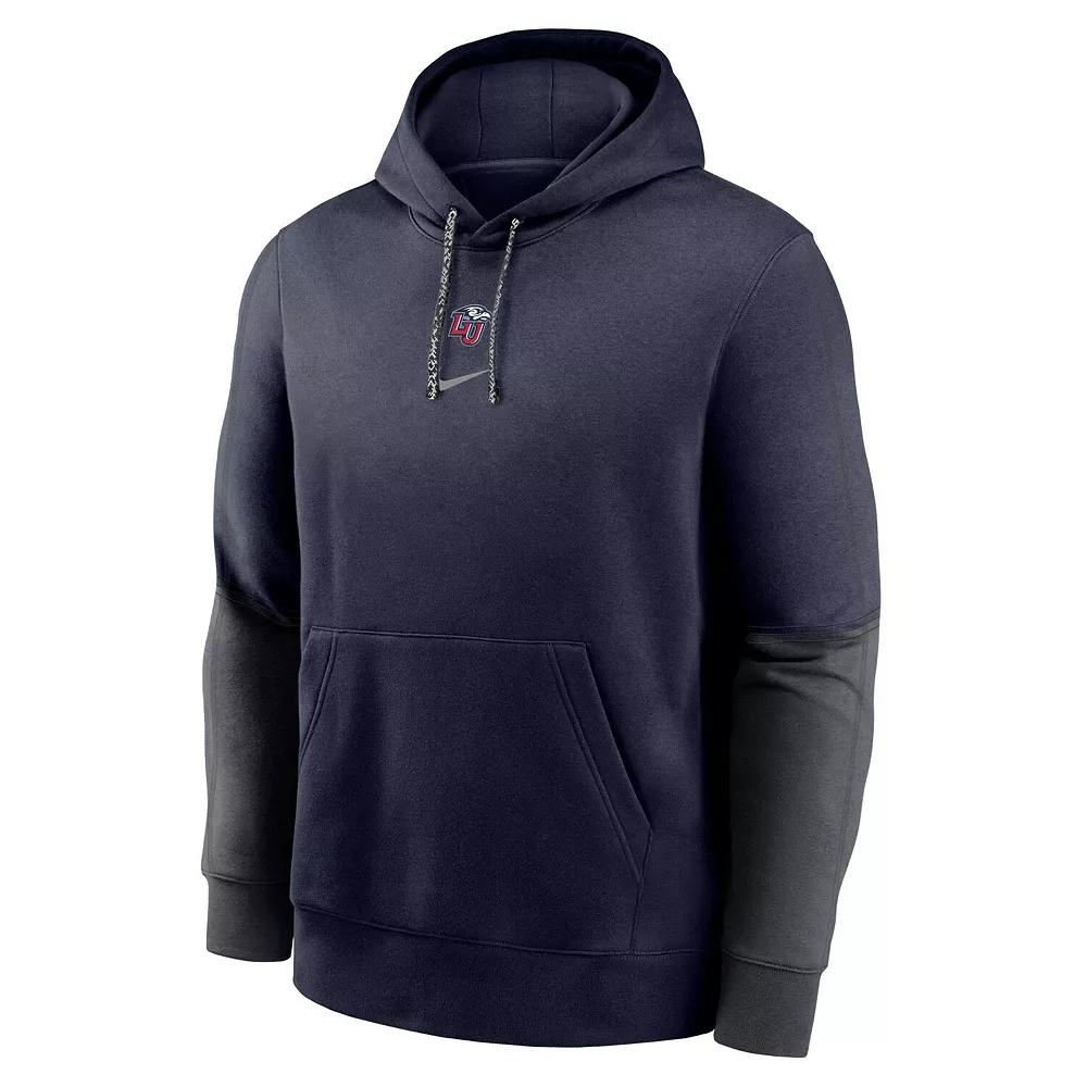 Youth Nike Navy Team USA Color-Block Pullover Hoodie, Boy's, Size: YTH Large, Usa Blue Product Image