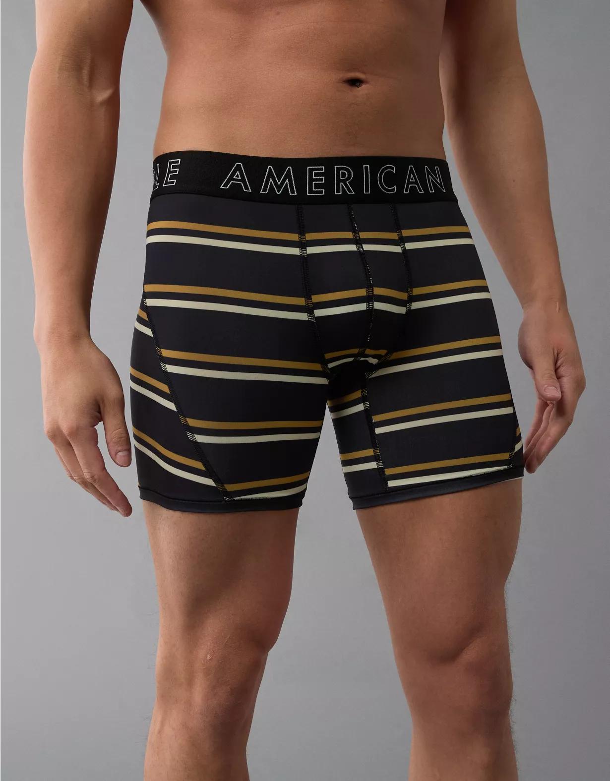 AEO Men's Striped 6" Flex Boxer Brief Product Image