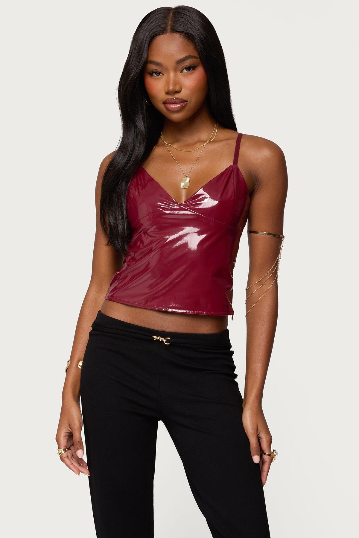 Carmie Vinyl Tank Top Product Image