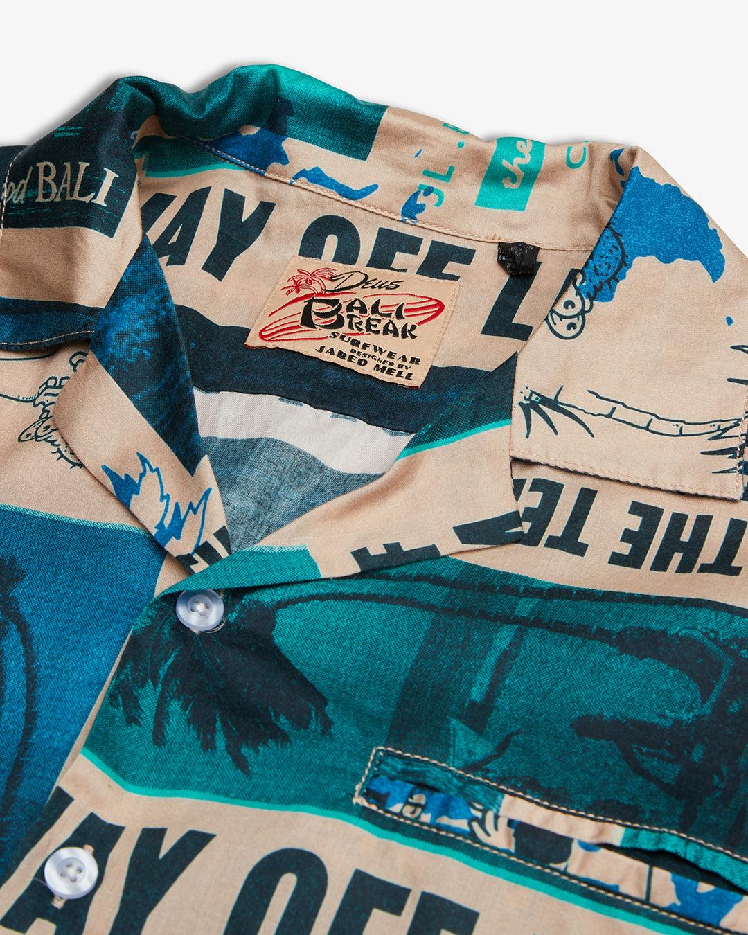Way Off Shirt - Lagoon Product Image