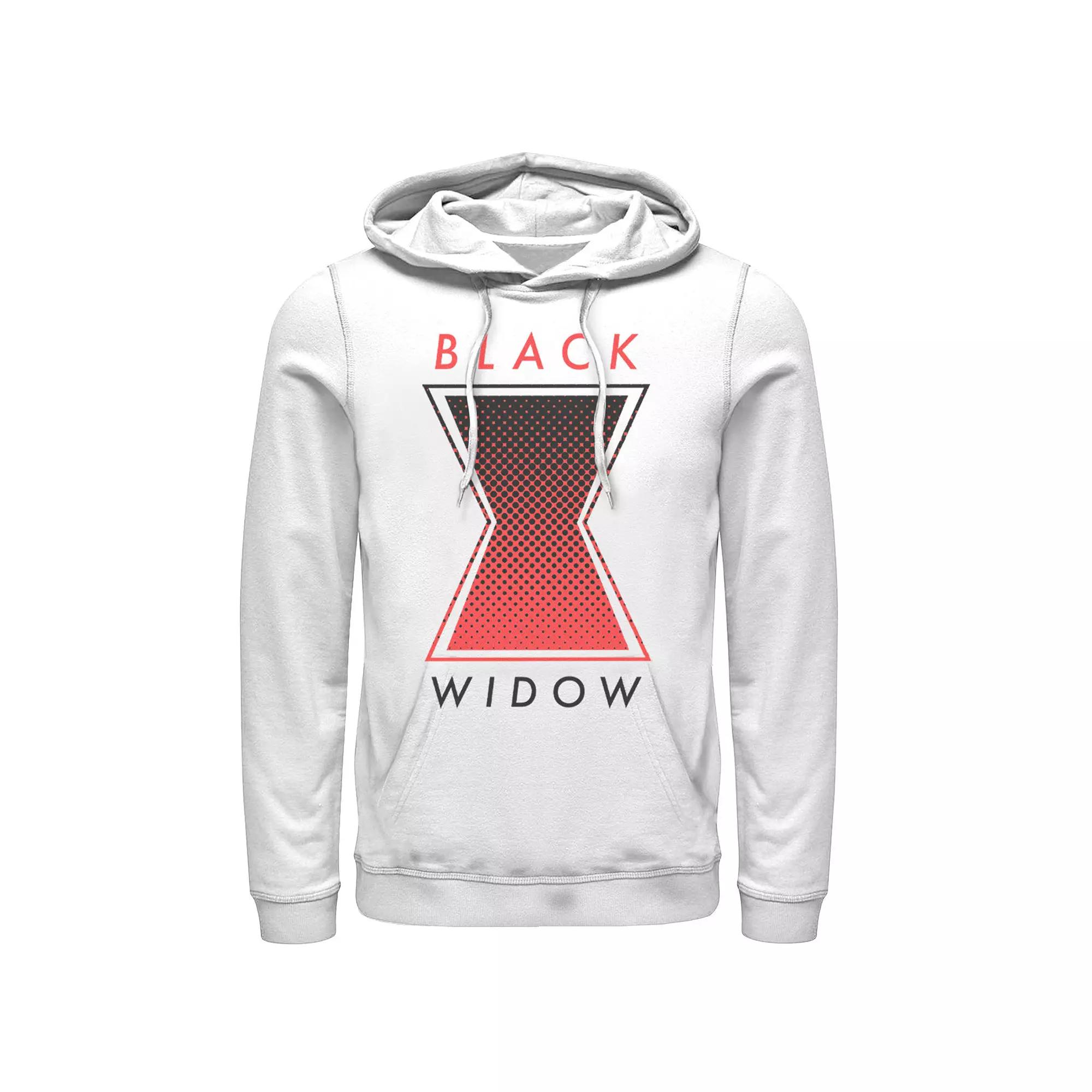 Men's Marvel Black Widow Gradient Logo Hoodie,  Product Image