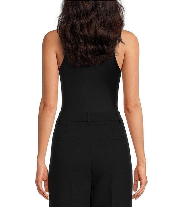 Gianni Bini Layla Sleeveless Racer Knit Coordinating Bodysuit Product Image