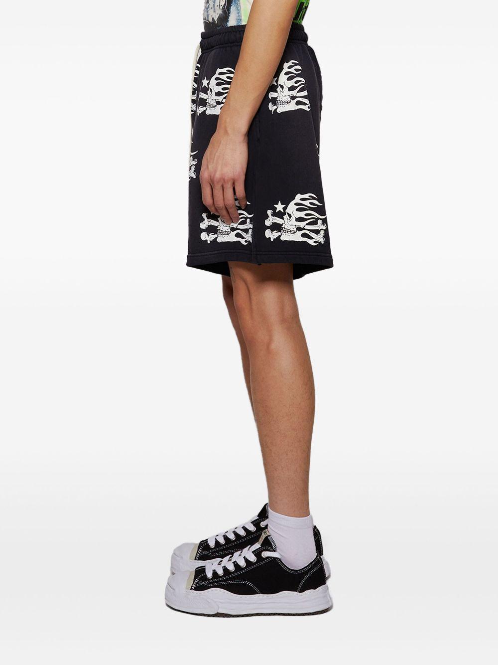 skull-print shorts  Product Image