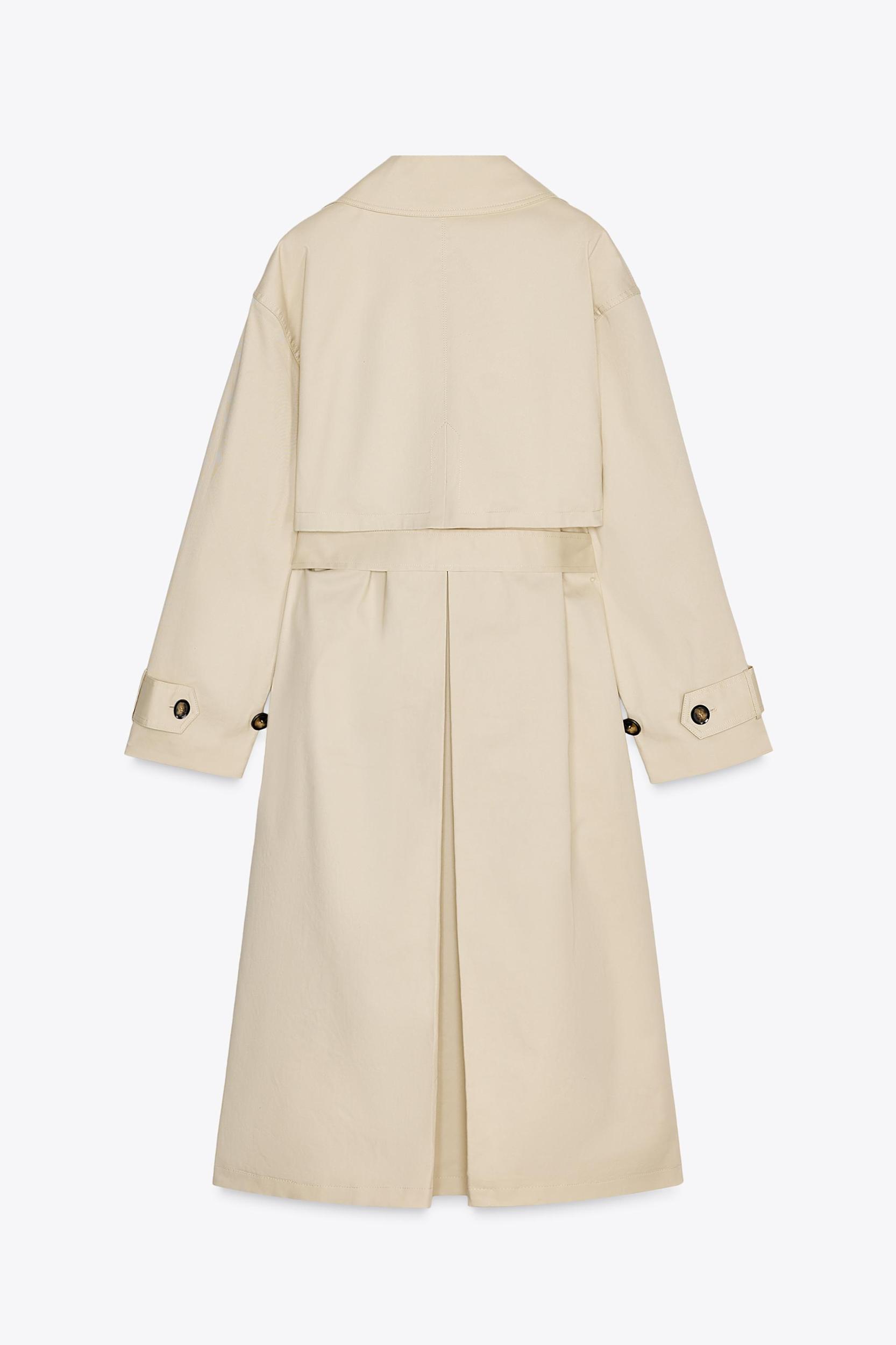 LONG OVERSIZED TRENCH COAT Product Image