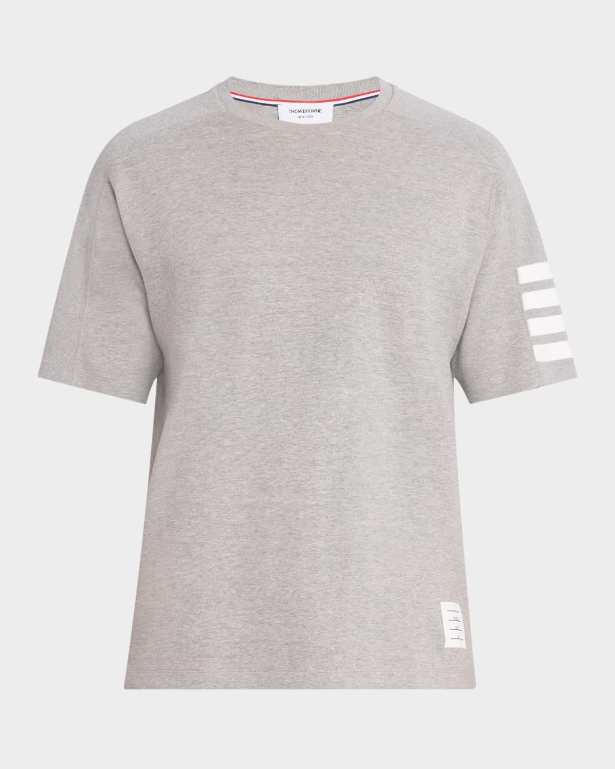 Mens Cotton 4-Bar Stripe T-Shirt Product Image