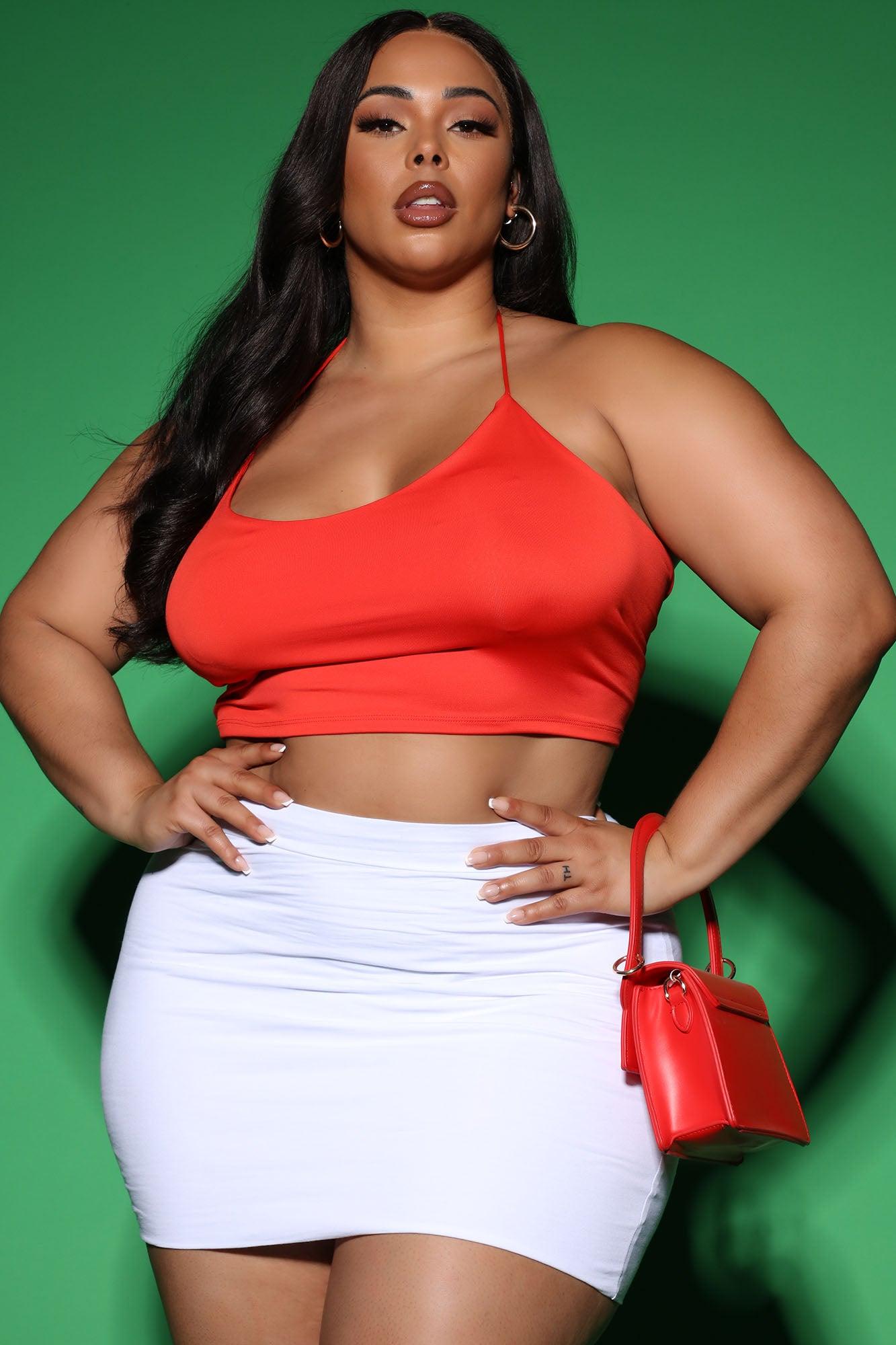 Melanie Mini Skirt - White Product Image