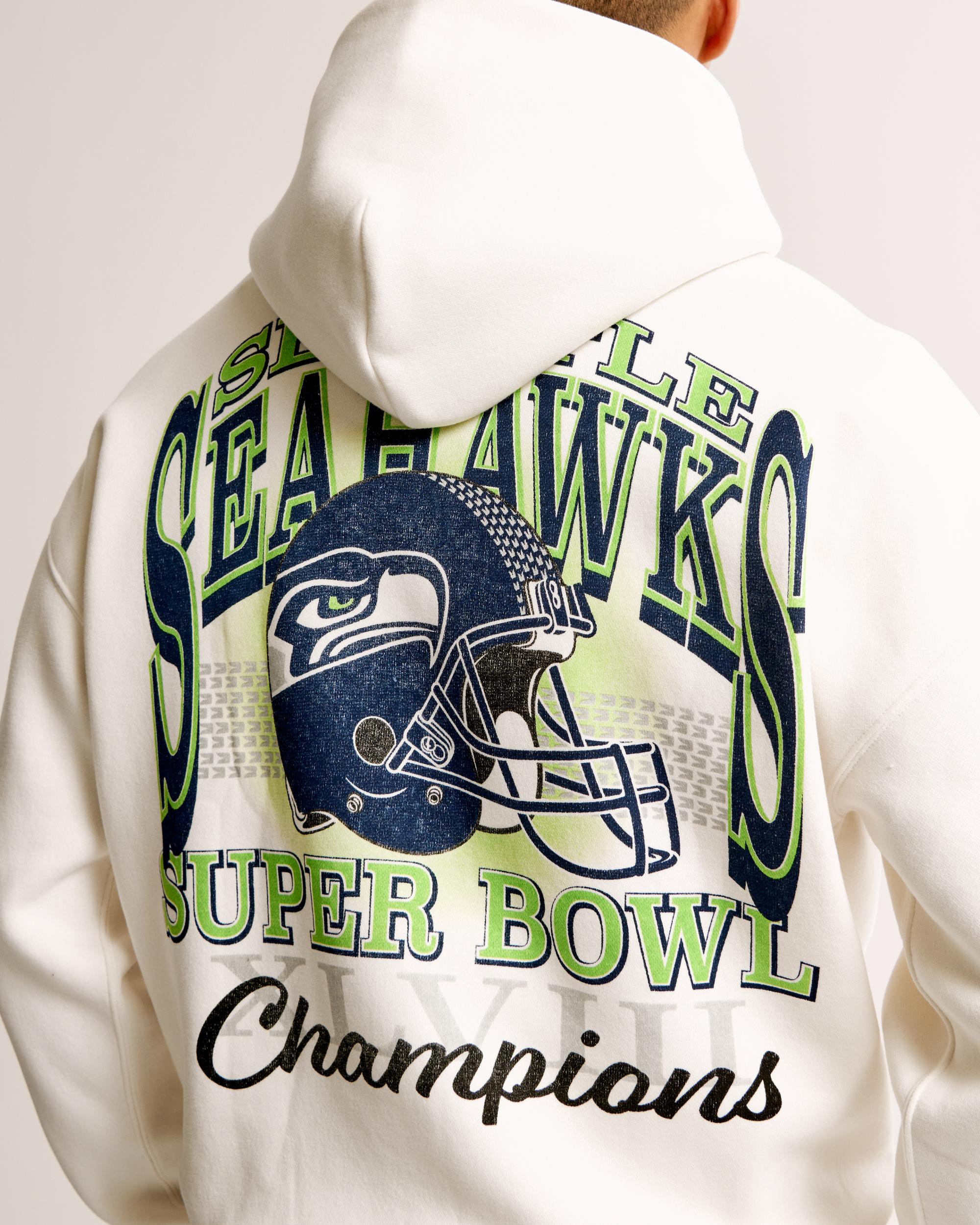 Seattle Seahawks Graphic Popover Hoodie Product Image