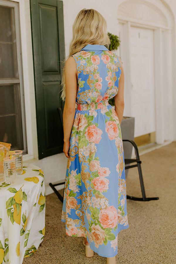Rose Garden Dreaming Floral Midi Dress Product Image