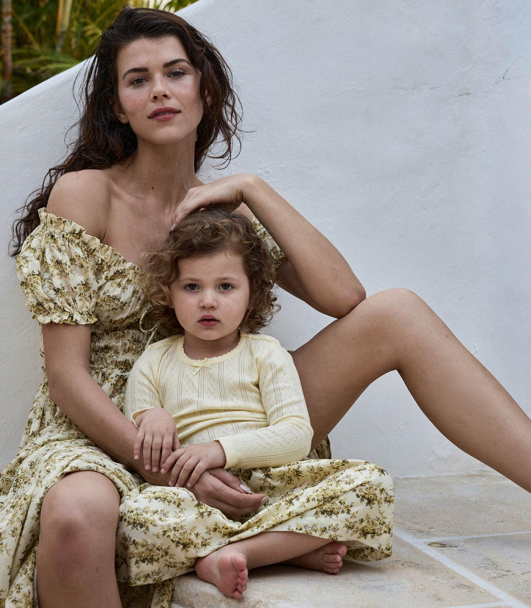 ASHLYNN DRESS -- CITRON ROSIER FLORAL Product Image