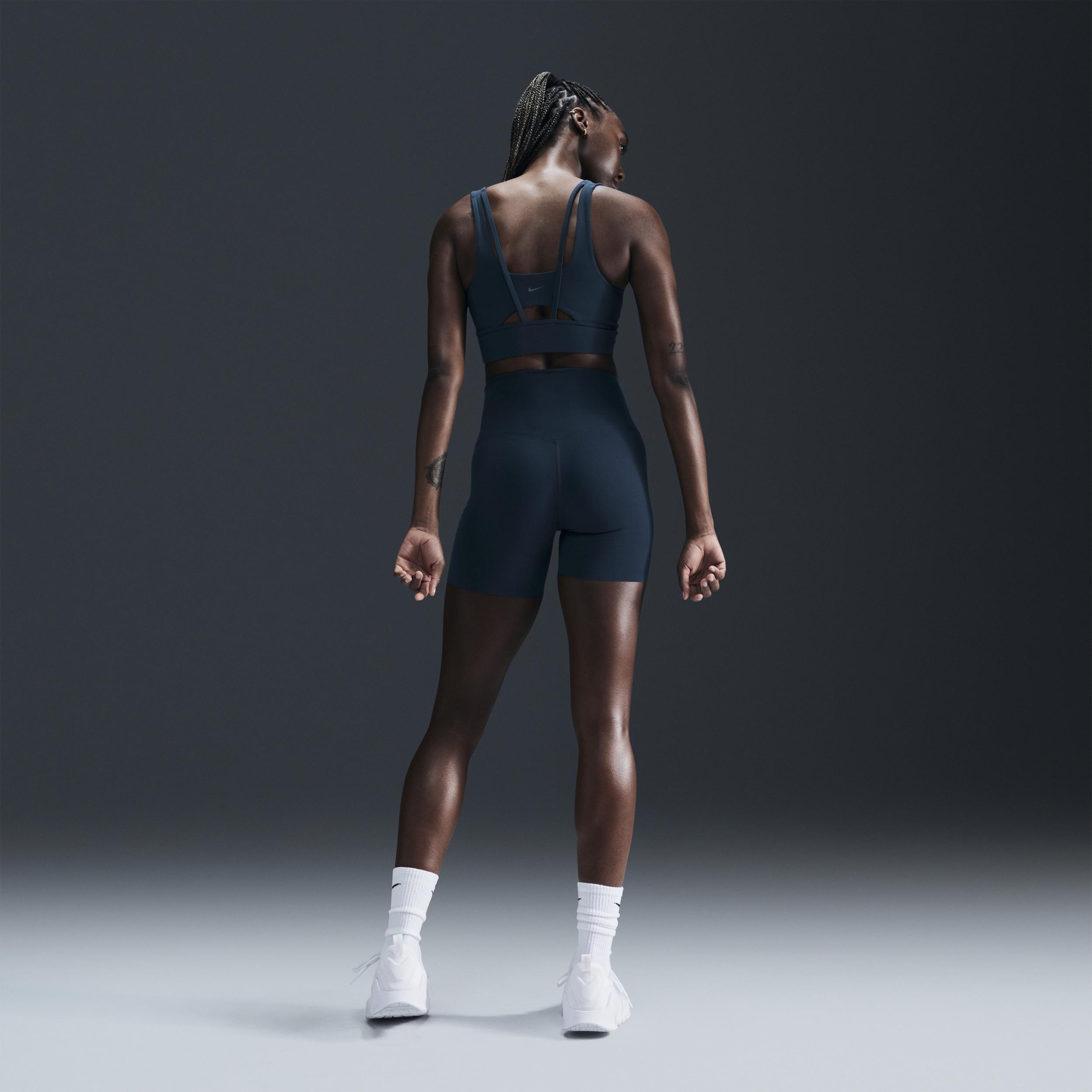 Nike Womens Zenvy High-Waisted 5 Biker Shorts | FN3156-478 Product Image