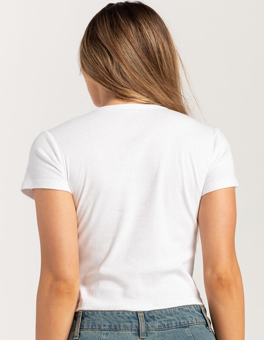 MIFFY Fruit Womens Baby Tee - CREAM Product Image