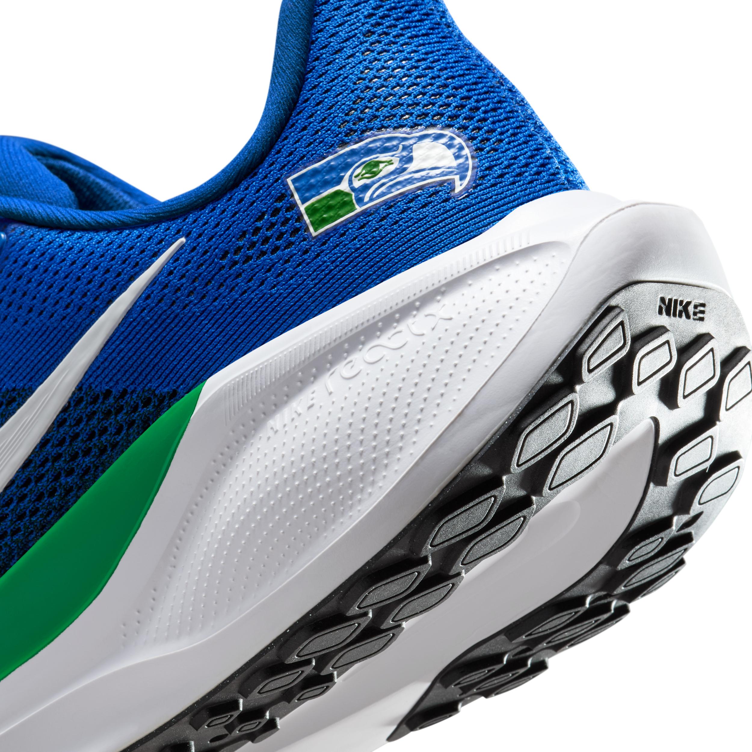 Seattle Seahawks Pegasus 41 Nike Mens NFL Road Running Shoes | IB3197-400 Product Image