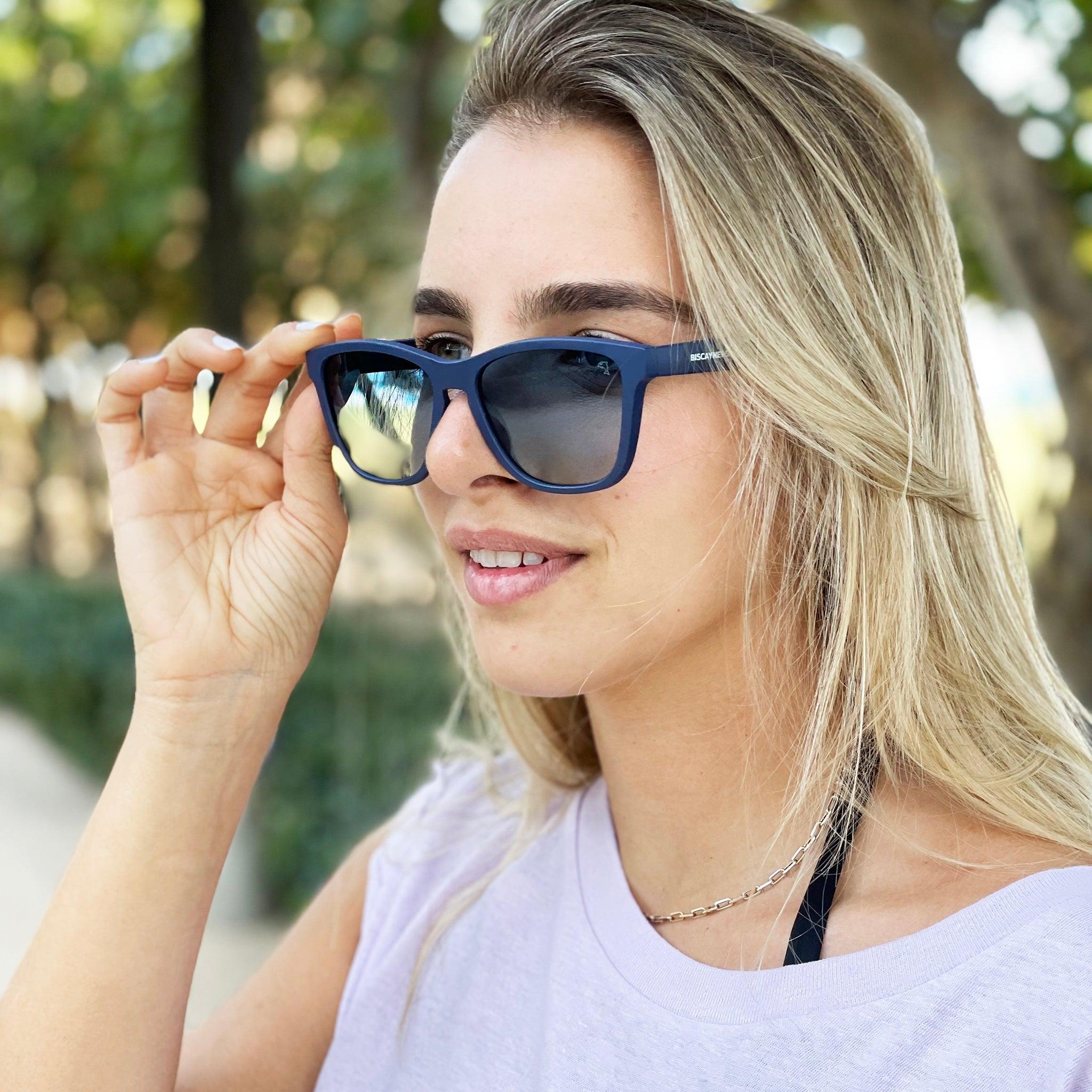 Biscayners Sonesta Blue Sunglasses Unisex Product Image