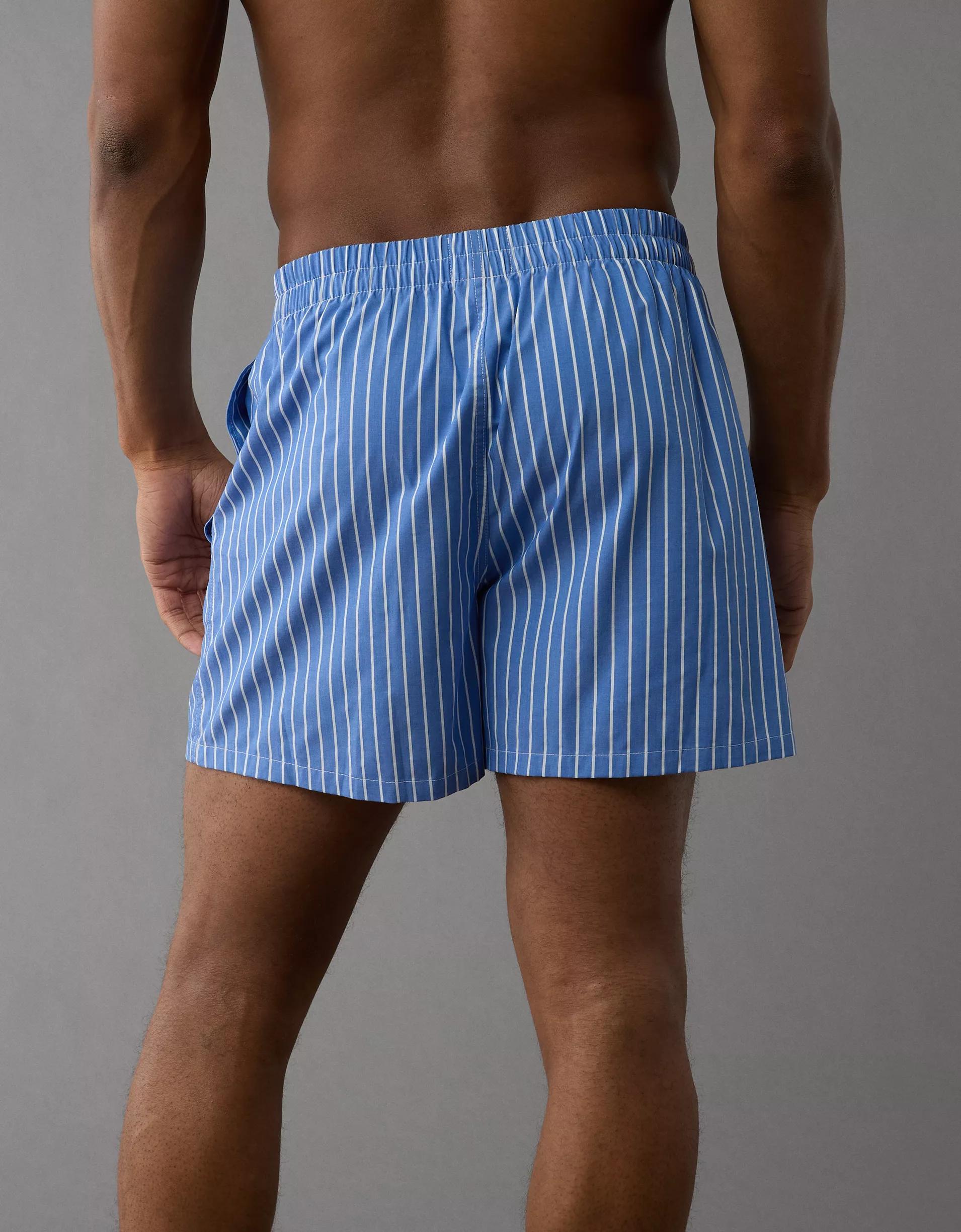 AEO Men's Striped Poplin Pocket Boxer Short Product Image