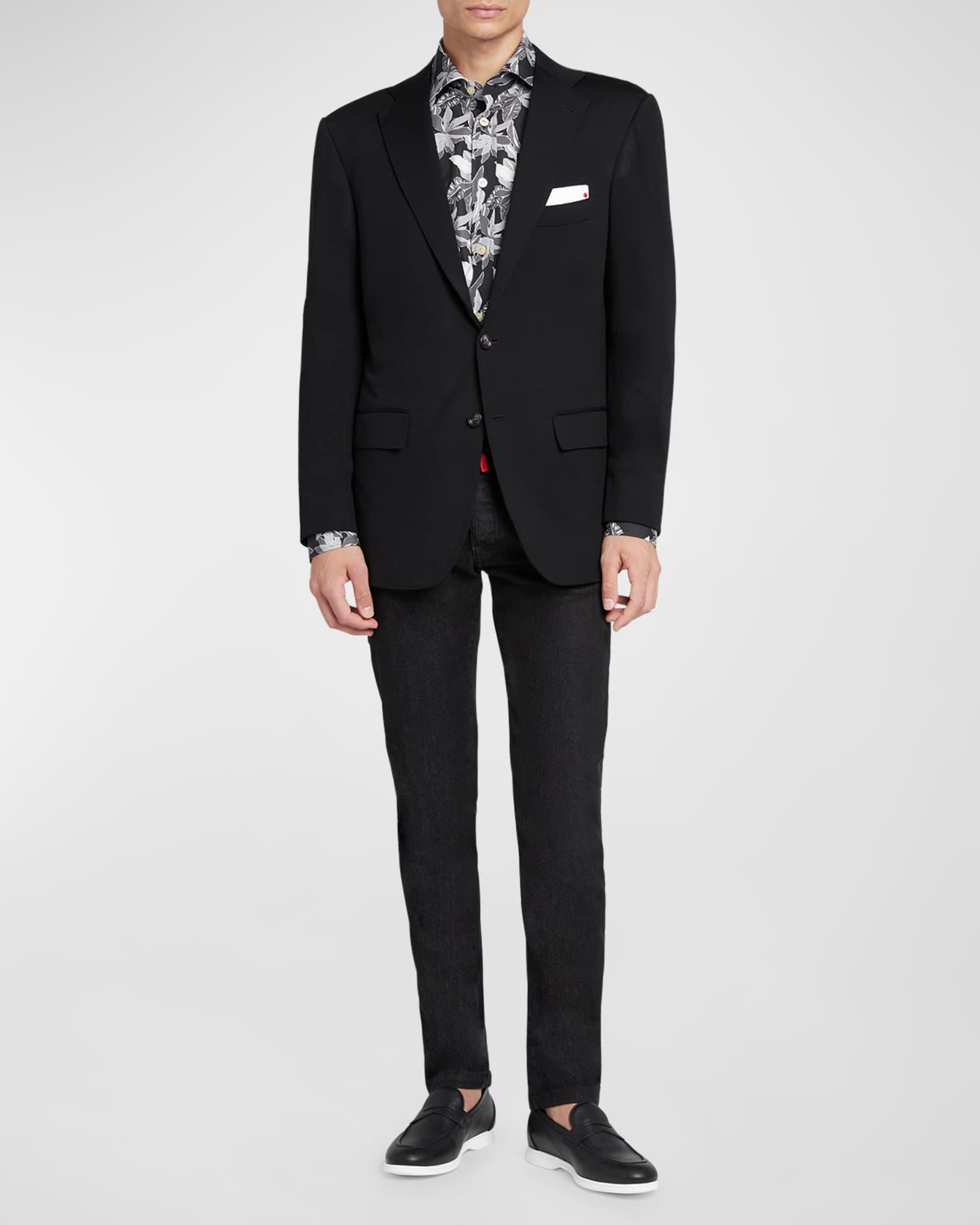 Men's Wool Jersey Blazer Product Image