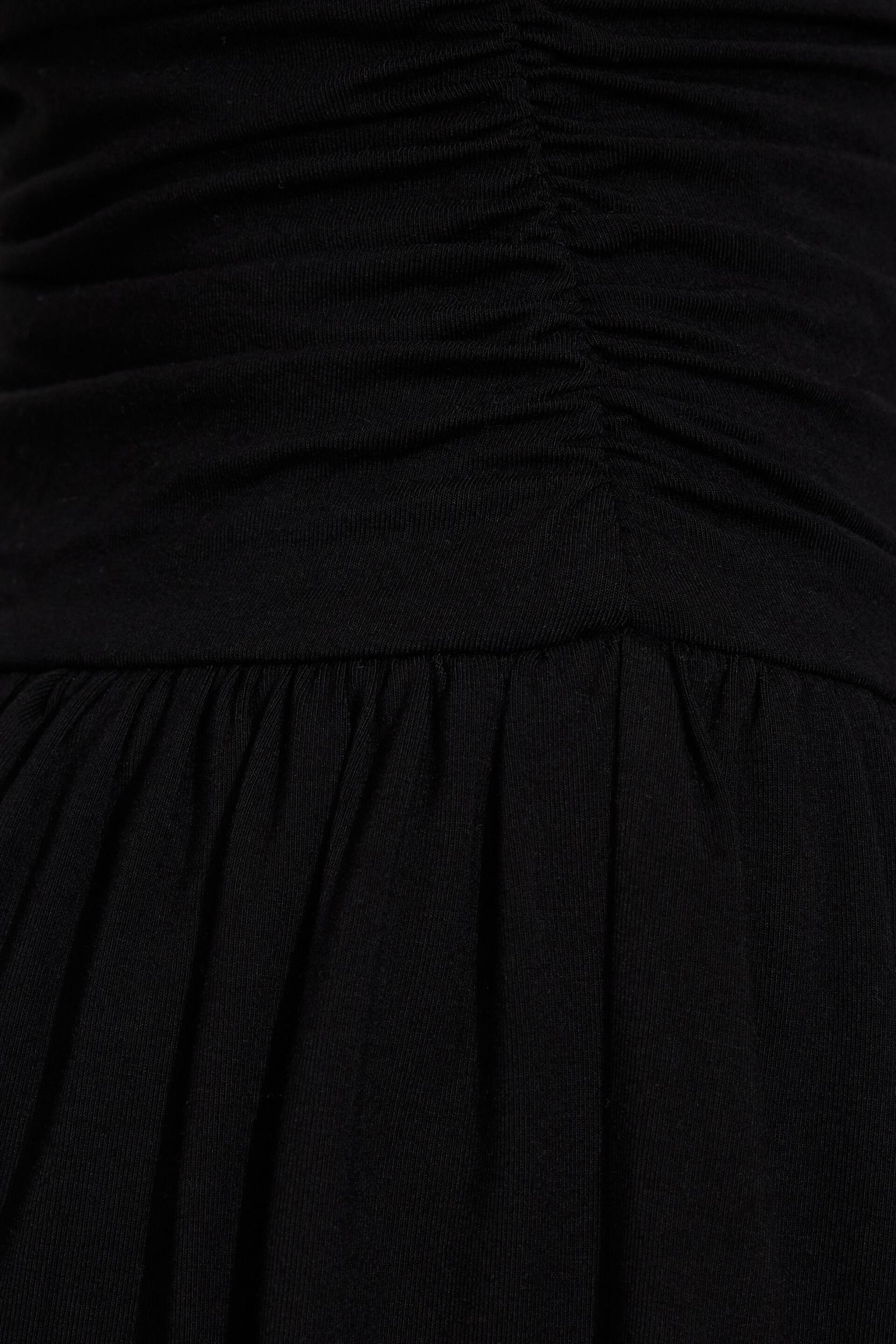 Flirty Hem Tube Romper Dress Product Image