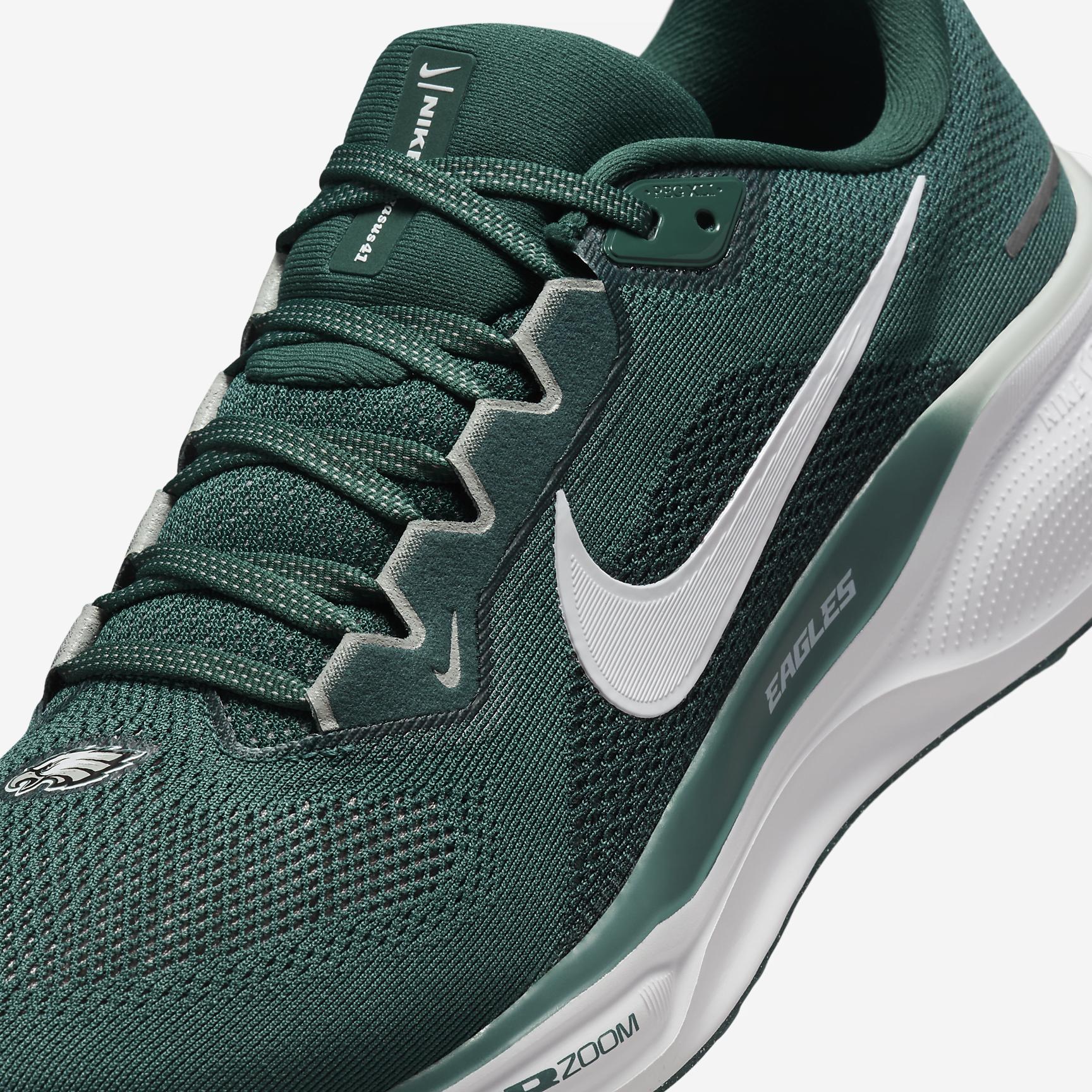Nike Pegasus 41 NFL Philadelphia Eagles Men's Road Running Shoes Product Image